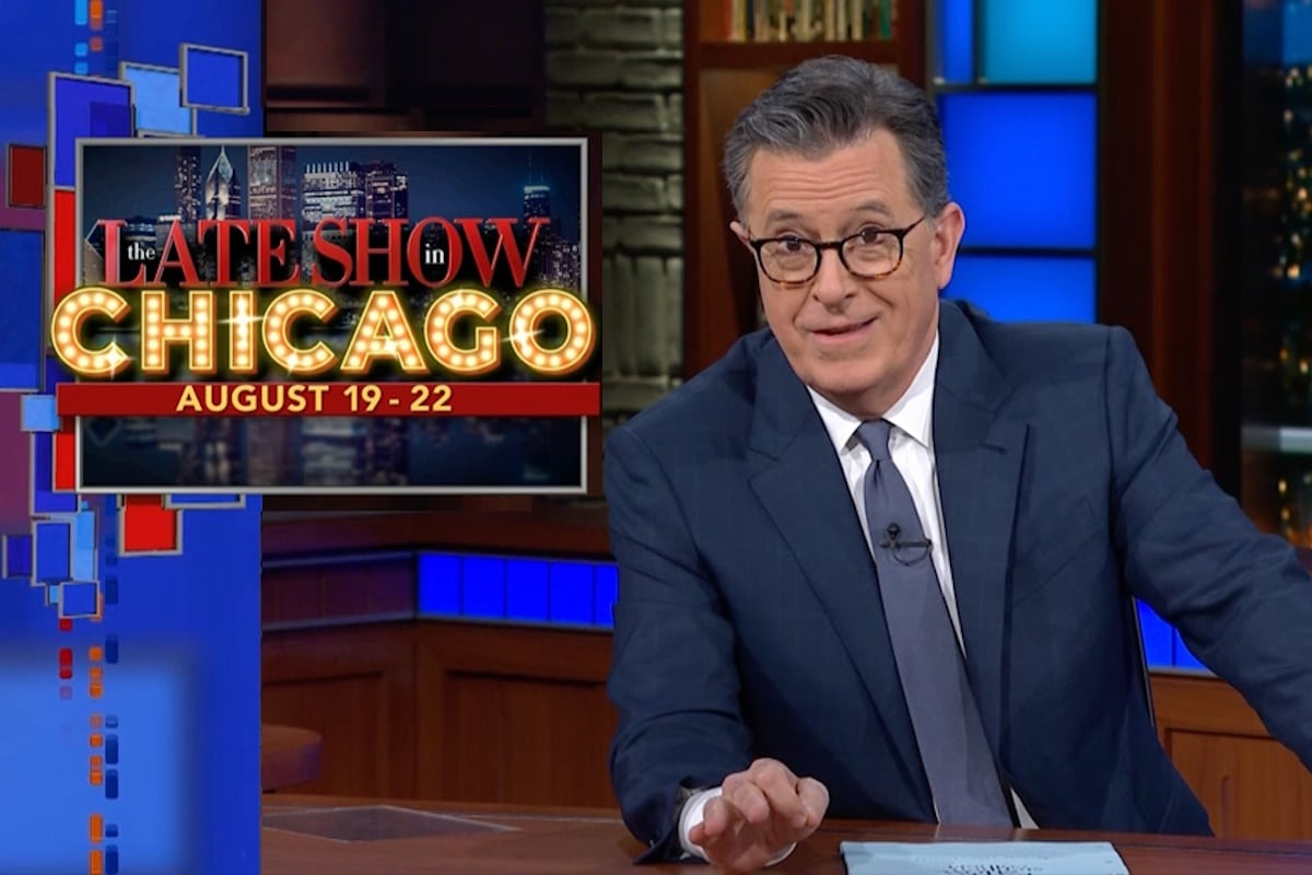 Stephen Colbert Is Taking His Show on the Road
