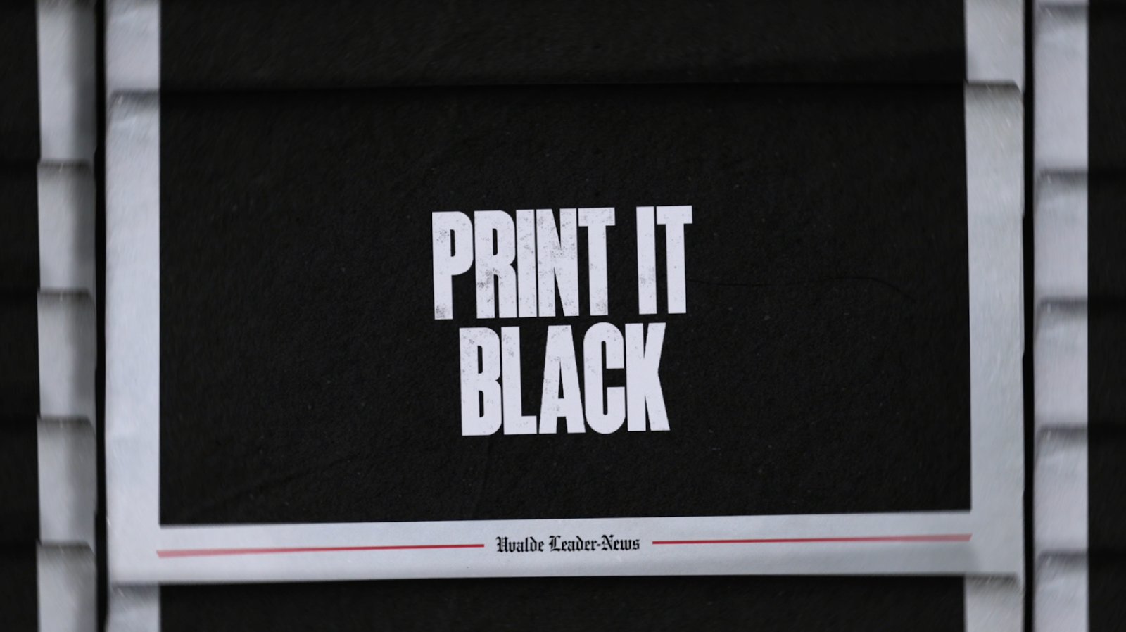 ABC NEWS ANNOUNCES DOCUMENTARY 'PRINT IT BLACK'