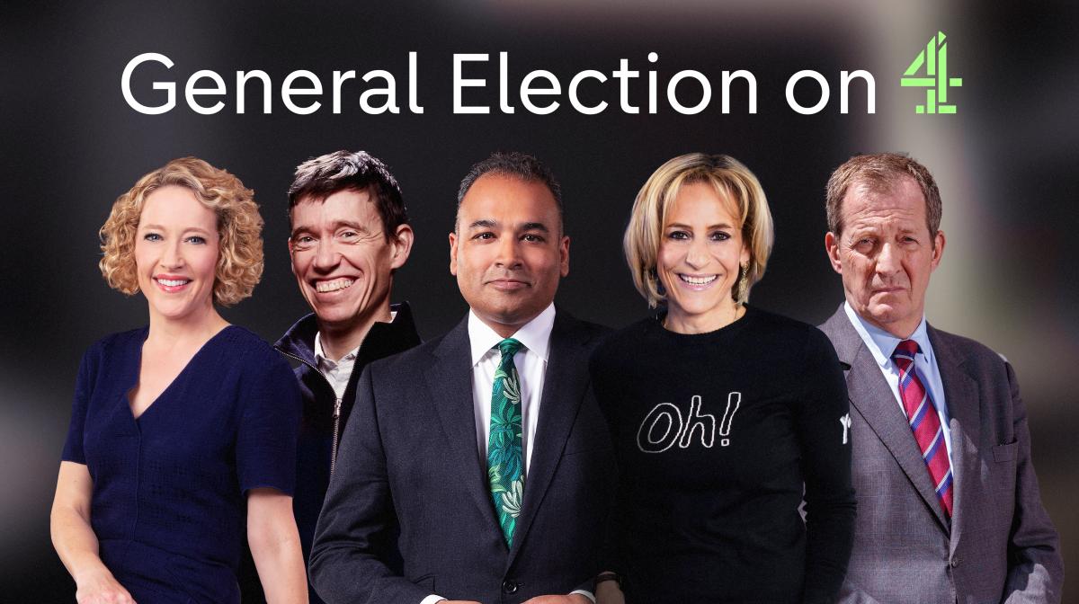 Channel 4 confirms General Election coverage with heavyweight insight from Alistair Campbell & more