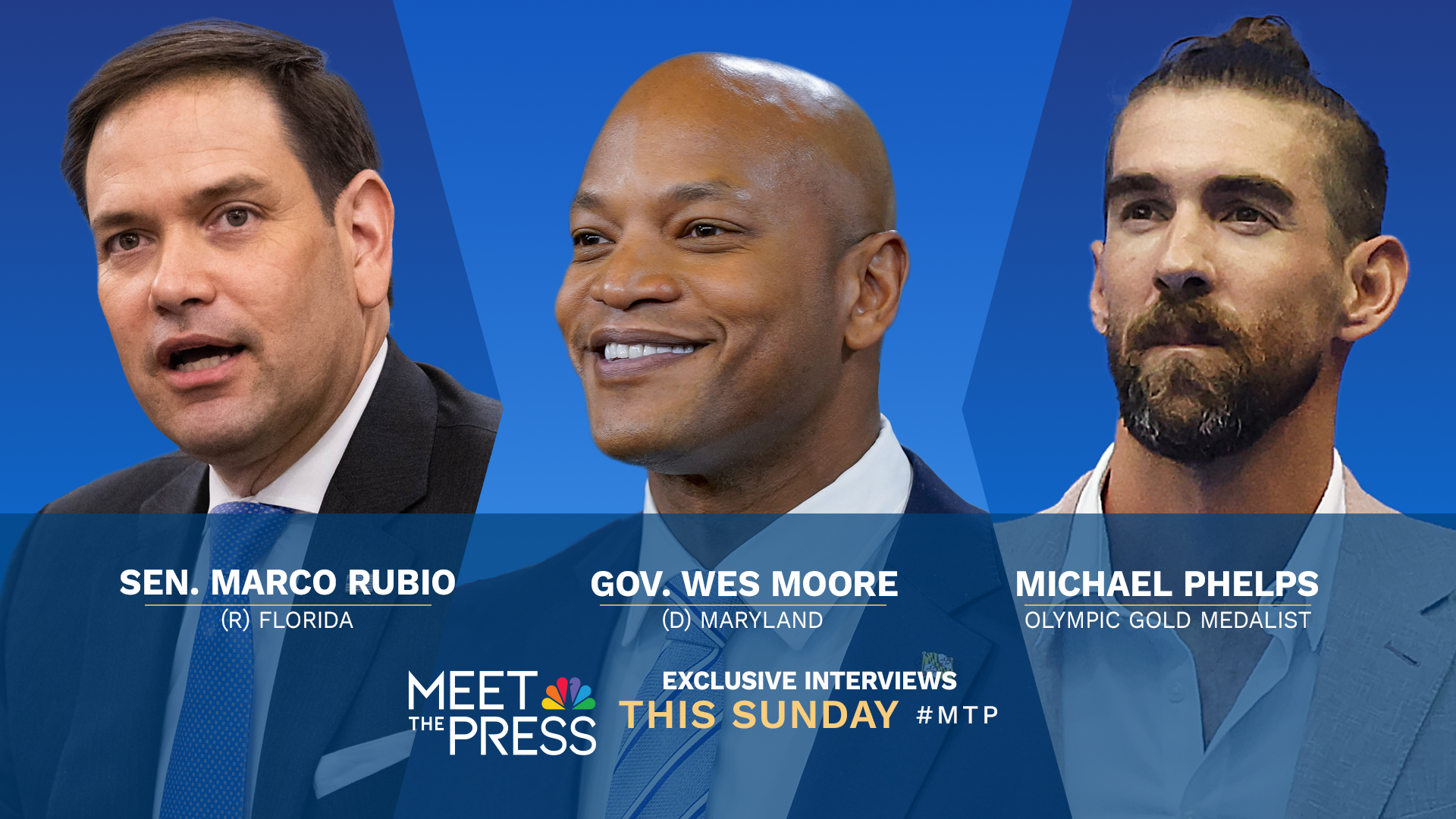 EXCLUSIVE INTERVIEWS WITH SEN. MARCO RUBIO & GOV. WES MOORE ON “MEET THE PRESS WITH KRISTEN WELKER” THIS SUNDAY