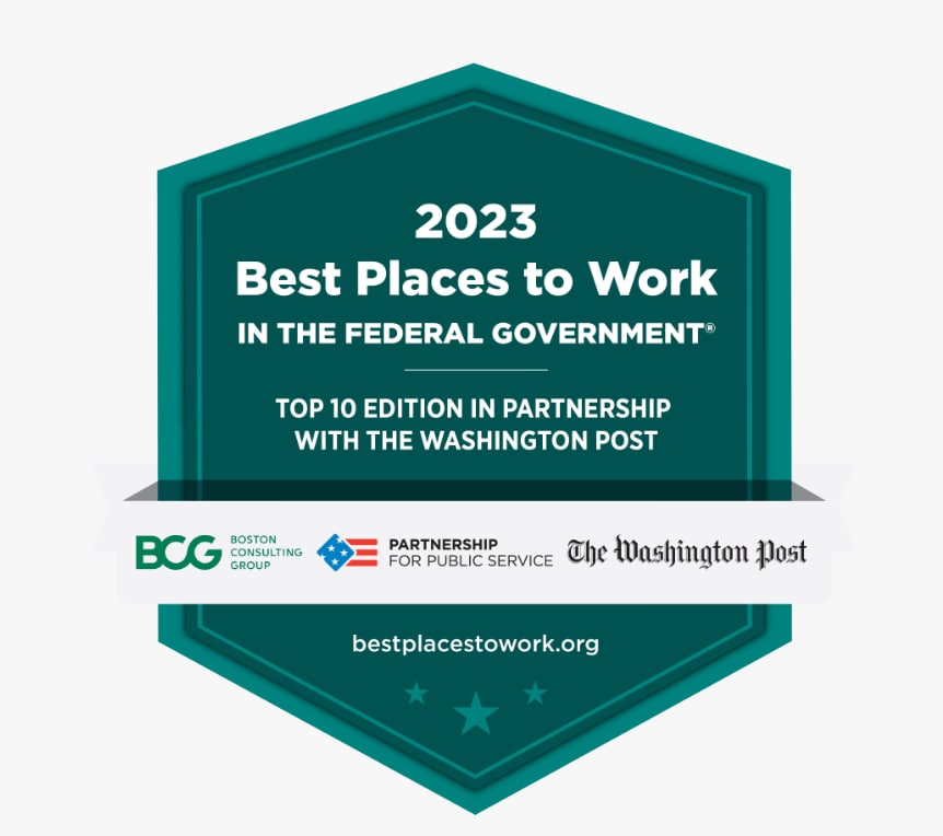 For a second year, The Washington Post highlights the best places to work in the federal government