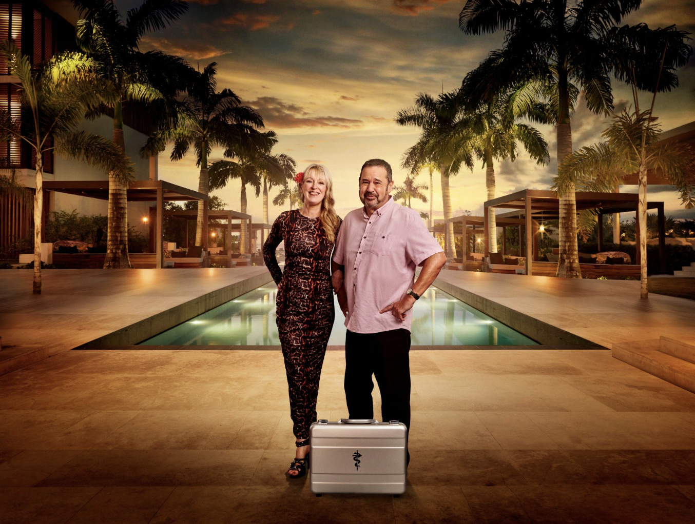 Interview with Gary and Lesley (partners), from ITV's 'The Fortune Hotel'