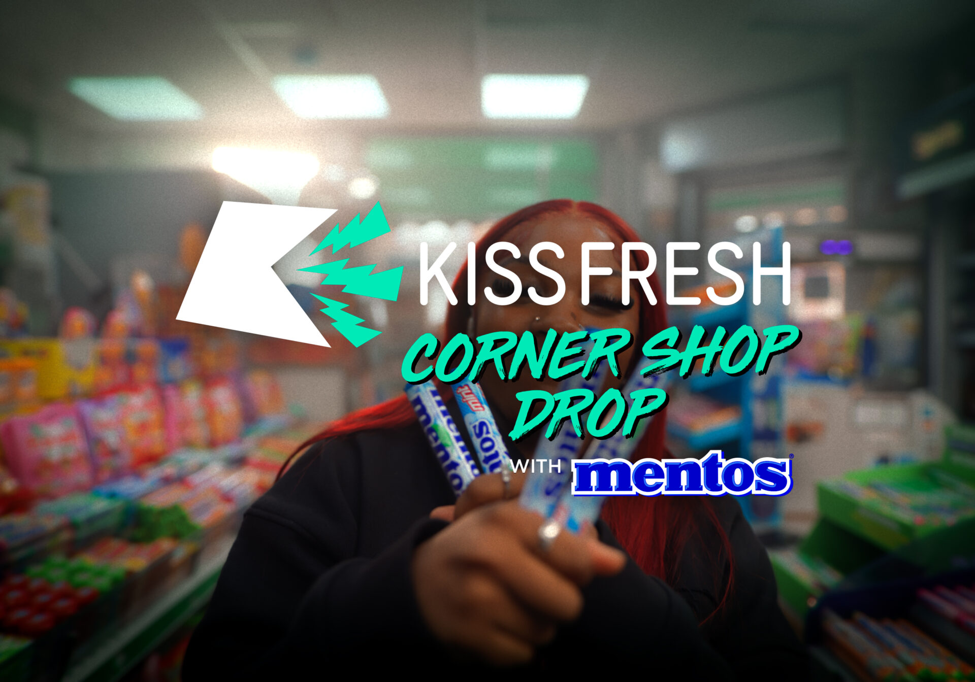 Mentos and KISS Fresh celebrate fresh talent with new Corner Shop Drop series