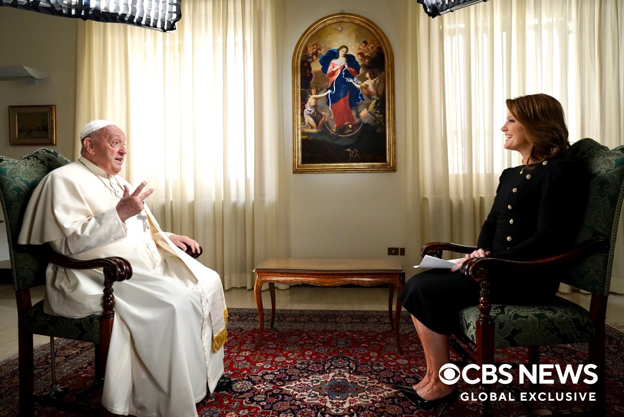 Norah O'Donnell's Historic Interview with Pope Francis Airs Sunday, May 19 on "60 Minutes"
