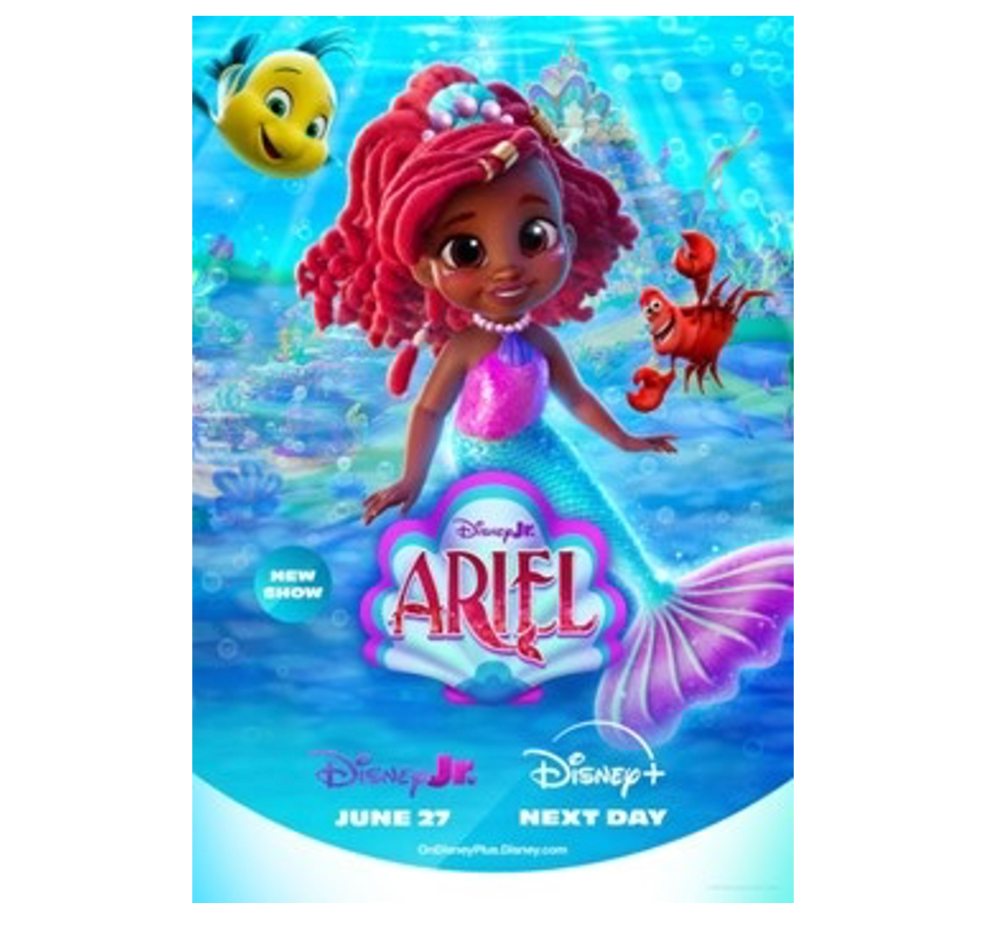 ‘Disney Jr.’s Ariel’ To Make a Splash Thursday, June 27