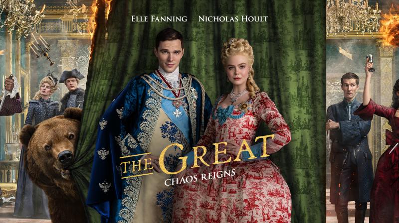 All three series of 'The Great' starring Elle Fanning and Nicholas Hoult on Channel 4