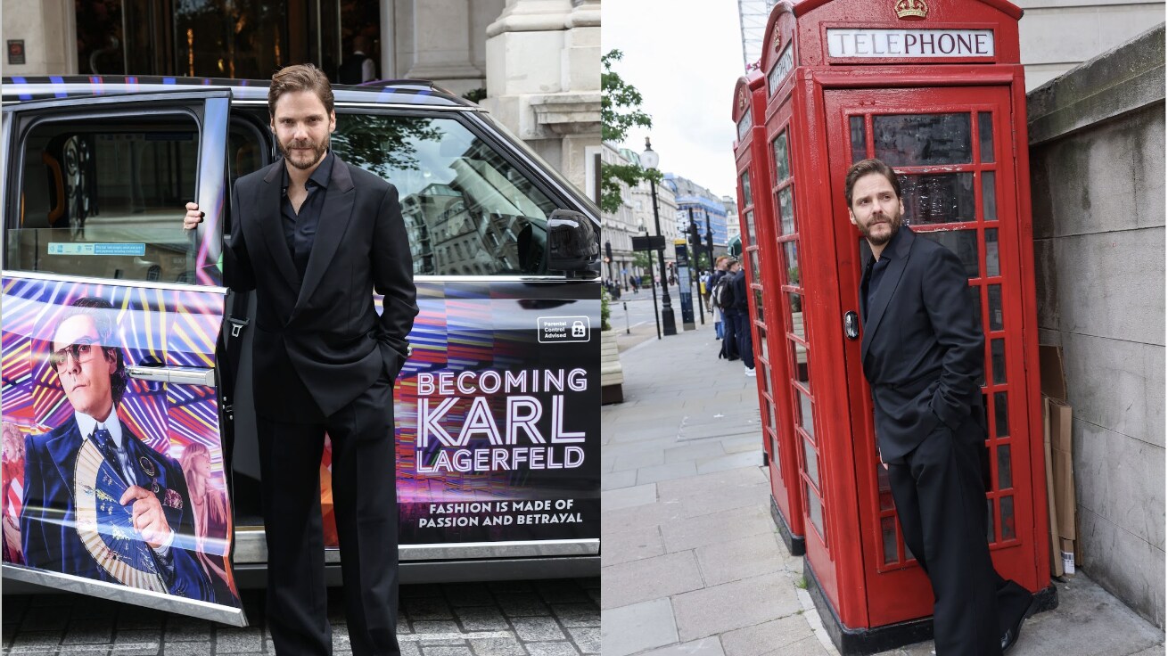 DANIEL BRÜHL CONCLUDES EUROPEAN PRESS TOUR IN LONDON WITH SPECIAL BECOMING KARL LAGERFELD SCREENING