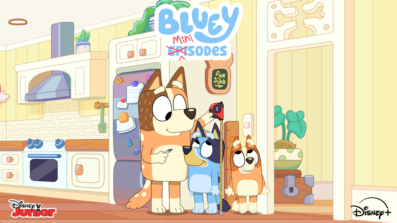 First Look at "Bluey Minisodes," Premiering July 3 on Disney Jr. and Disney+