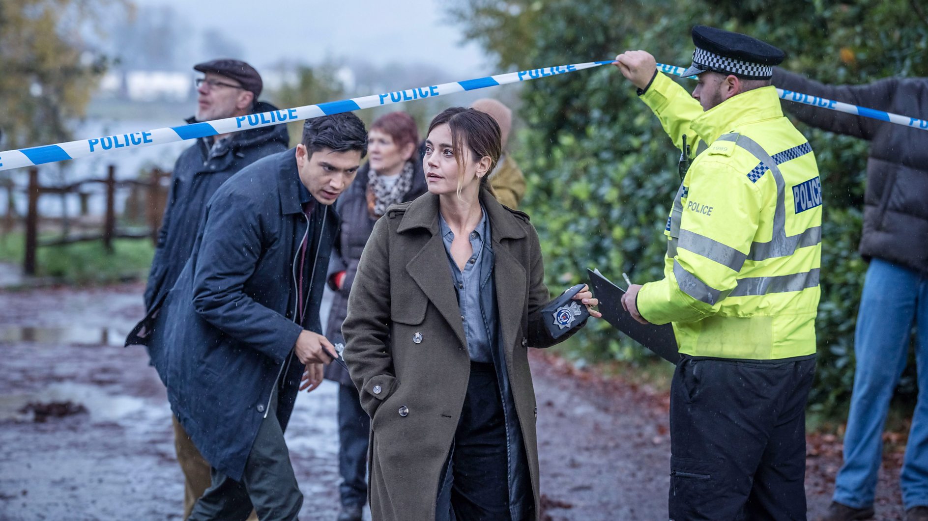 First look of Jenna Coleman in forthcoming crime drama The Jetty