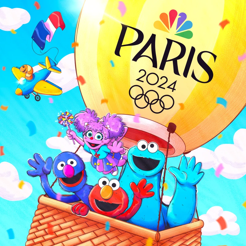 Muppets of Sesame Street Join NBCUniversal's Coverage of Olympic Games Paris 2024