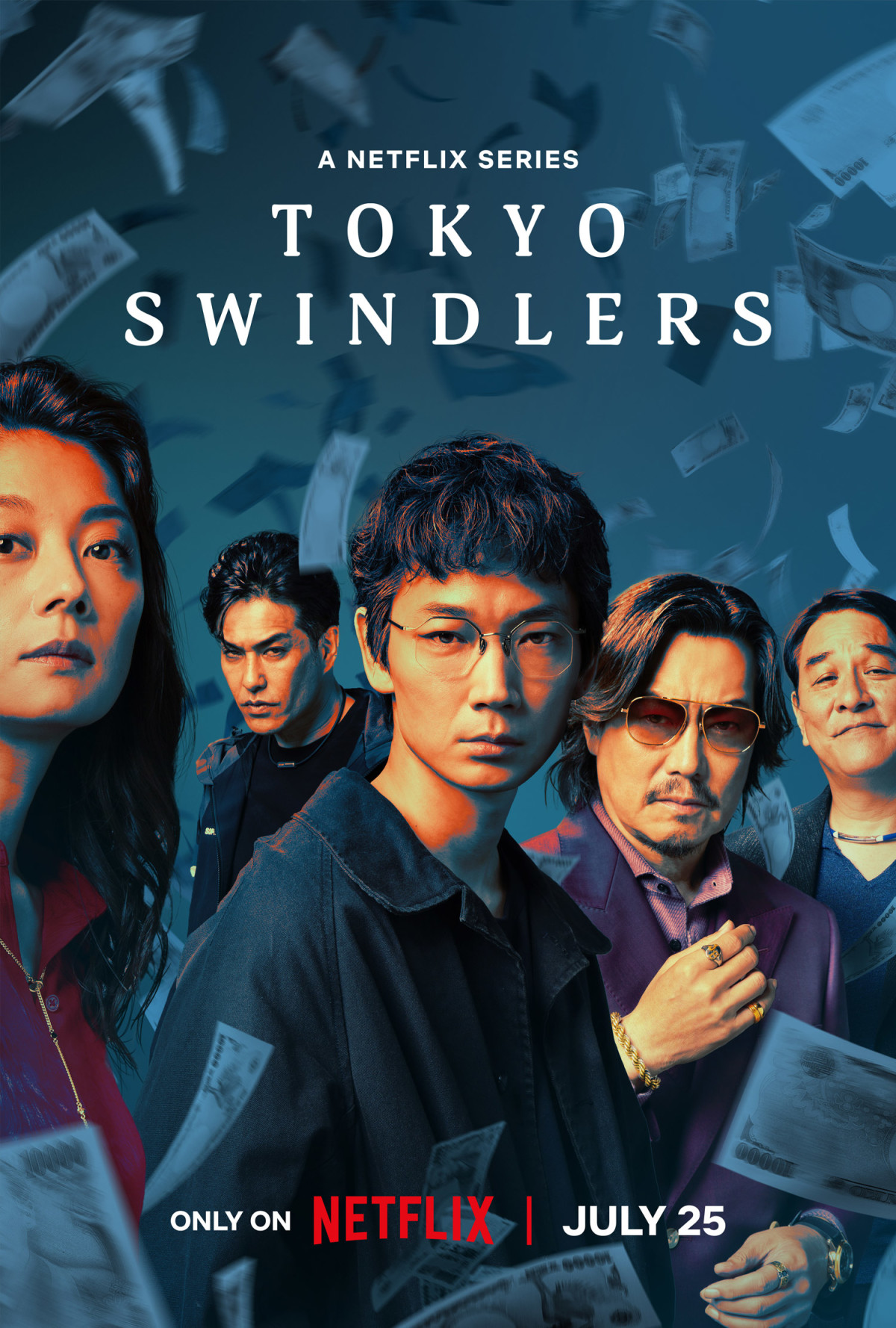 Official trailer released for new Netflix series "Tokyo Swindlers" based on the novel by Ko Shinjo