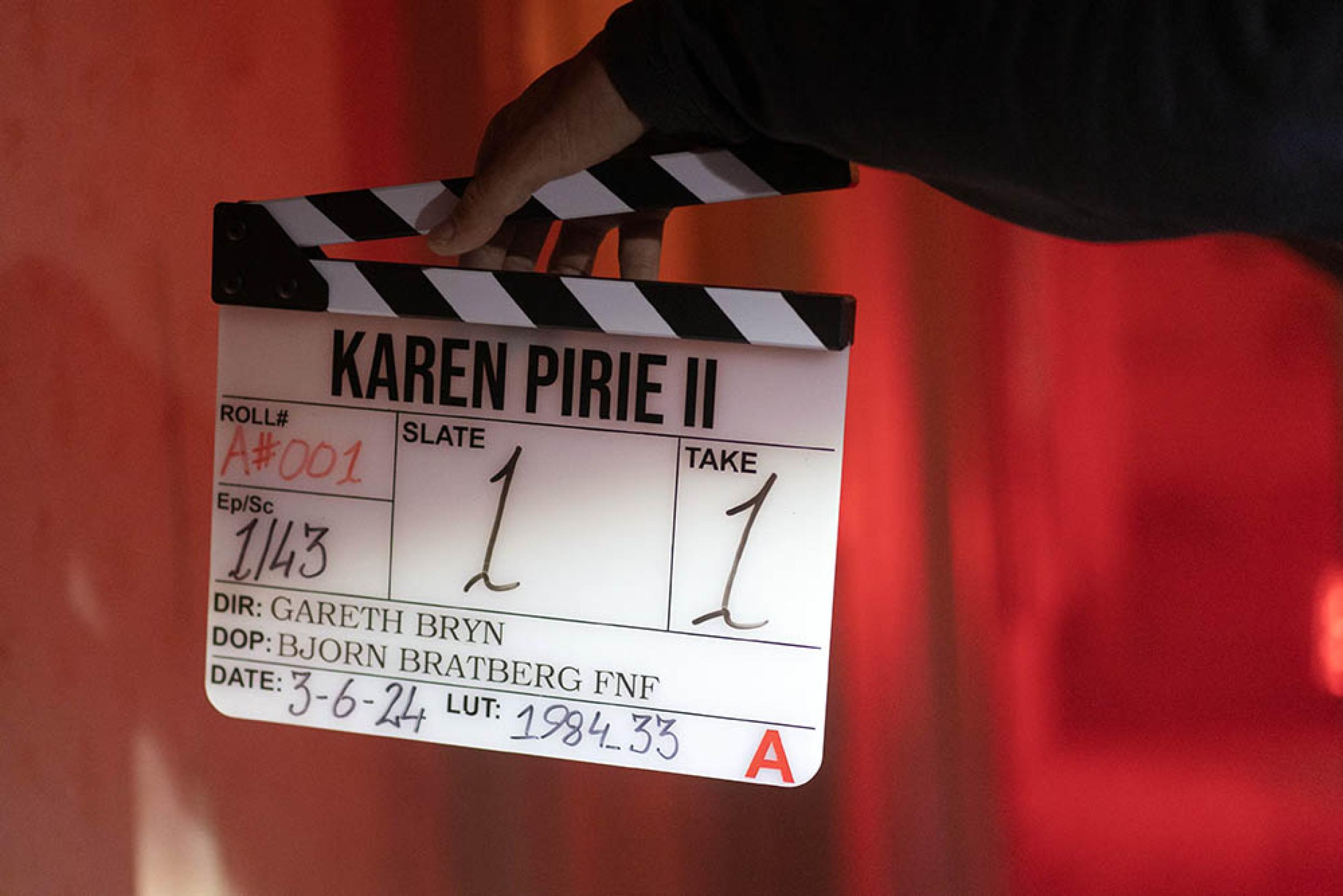 Second series of critically acclaimed drama Karen Pirie begins production in Scotland