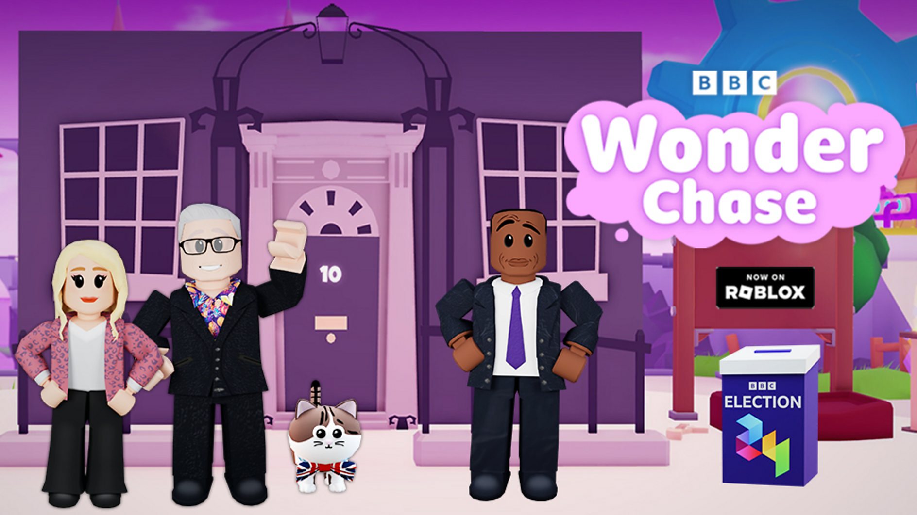 BBC brings the General Election to Roblox with Larry the Downing Street cat