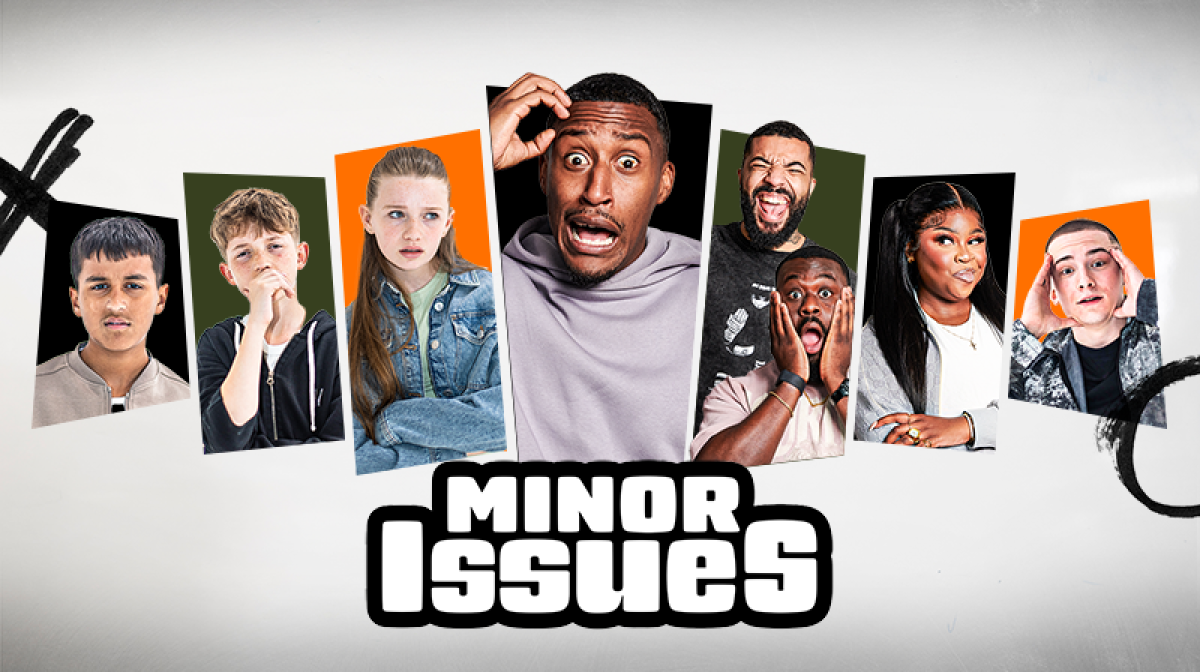 Chart-topping rappers, comedy icons and a Premier League footballer assemble in Minor Issues