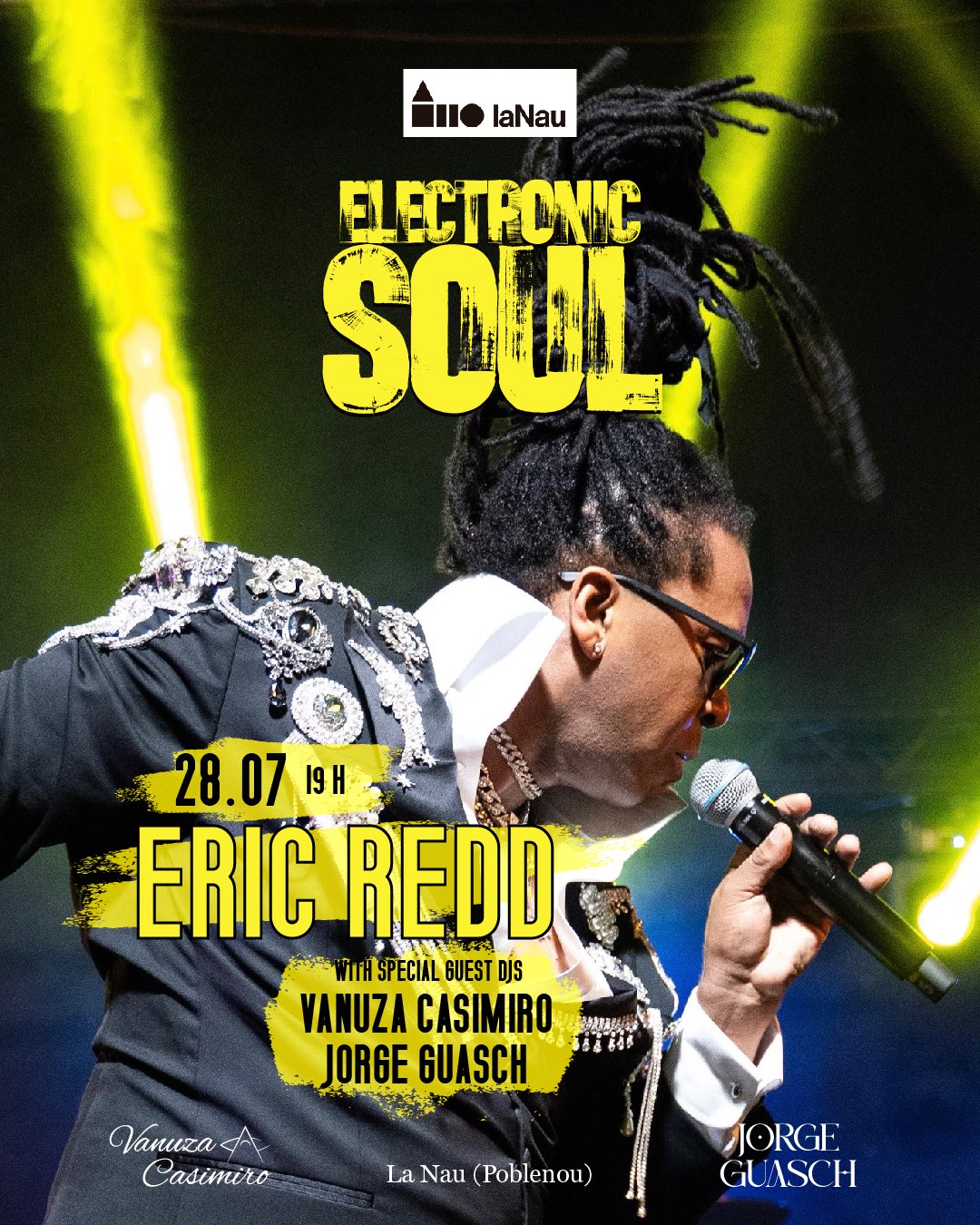 Eric Redd Introduces a New Live Show Date with Electronic Soul and Guest DJs
