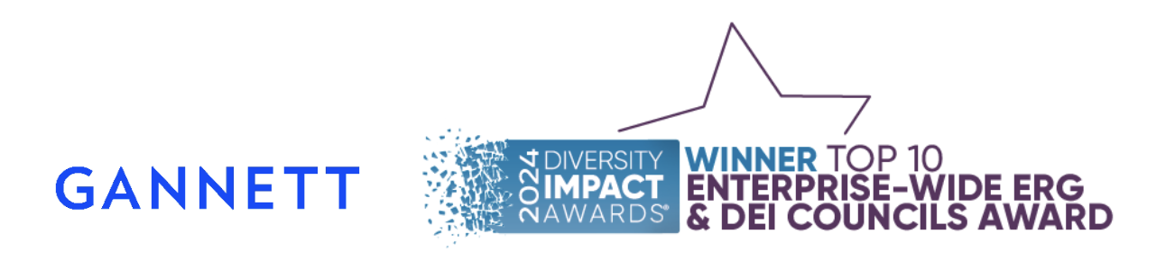 Gannett Recognized as a 2024 Diversity Impact Awards Winner by Global ERG Network