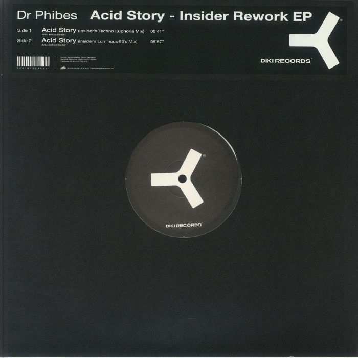 Legendary Belgian techno artist Insider remixes Dr Phibes' "Acid Story"