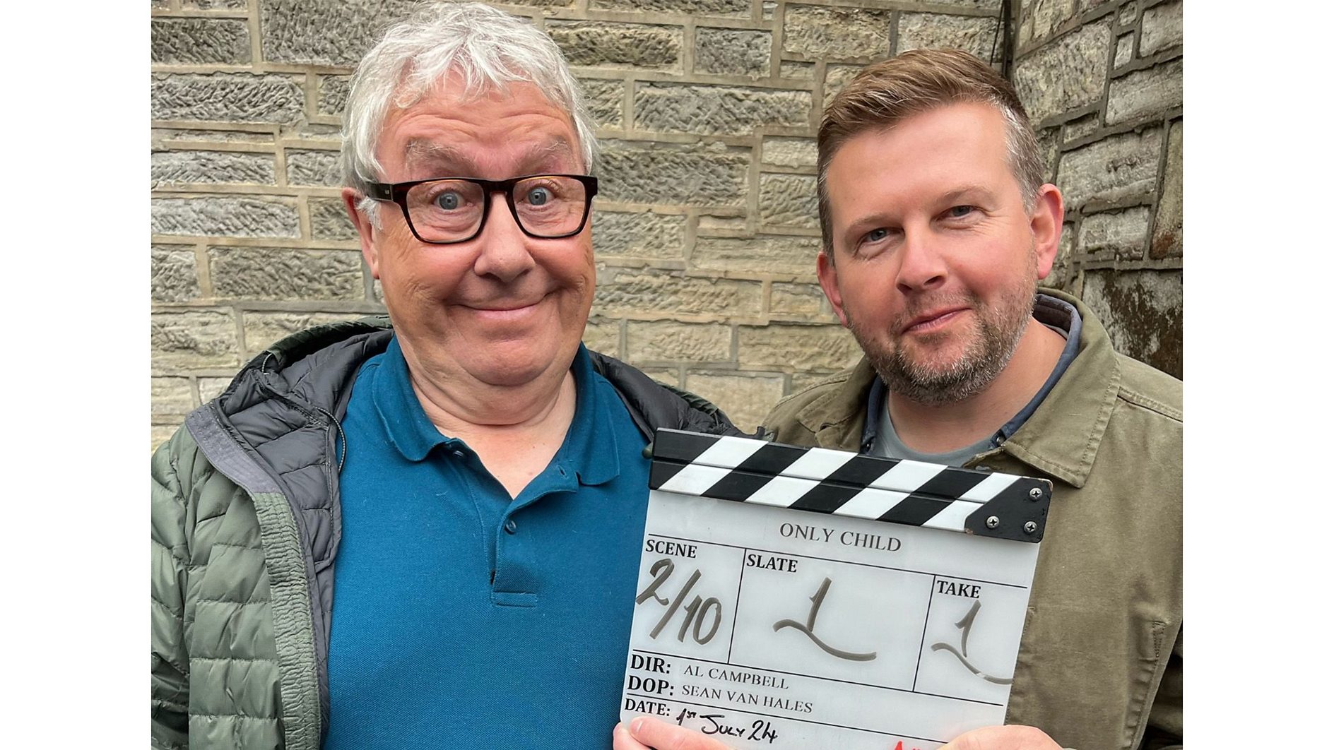 New BBC comedy series Only Child, starring Gregor Fisher & Greg McHugh, begins filming in Scotland