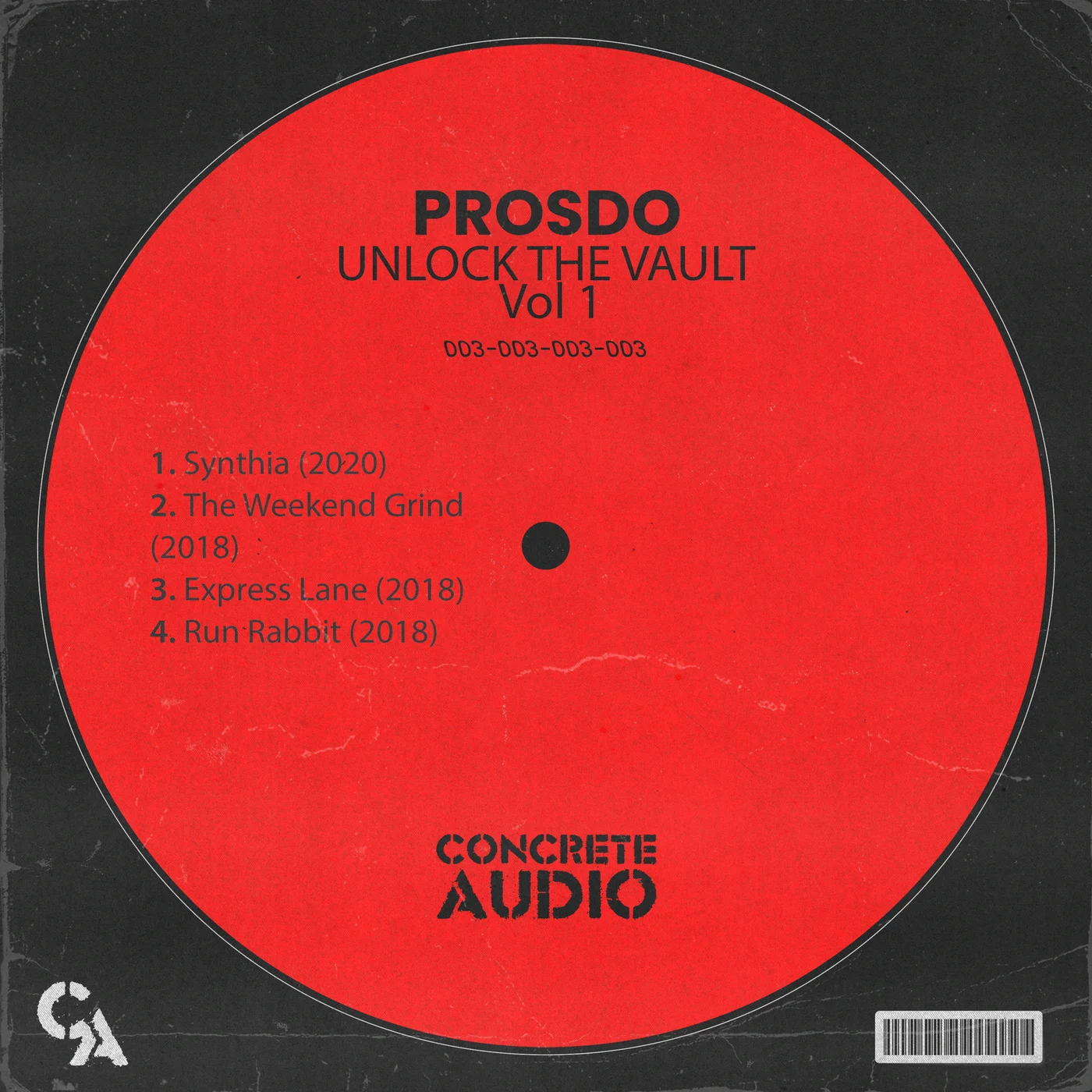 Prosdo delivers your four exclusive tracks from his Vault