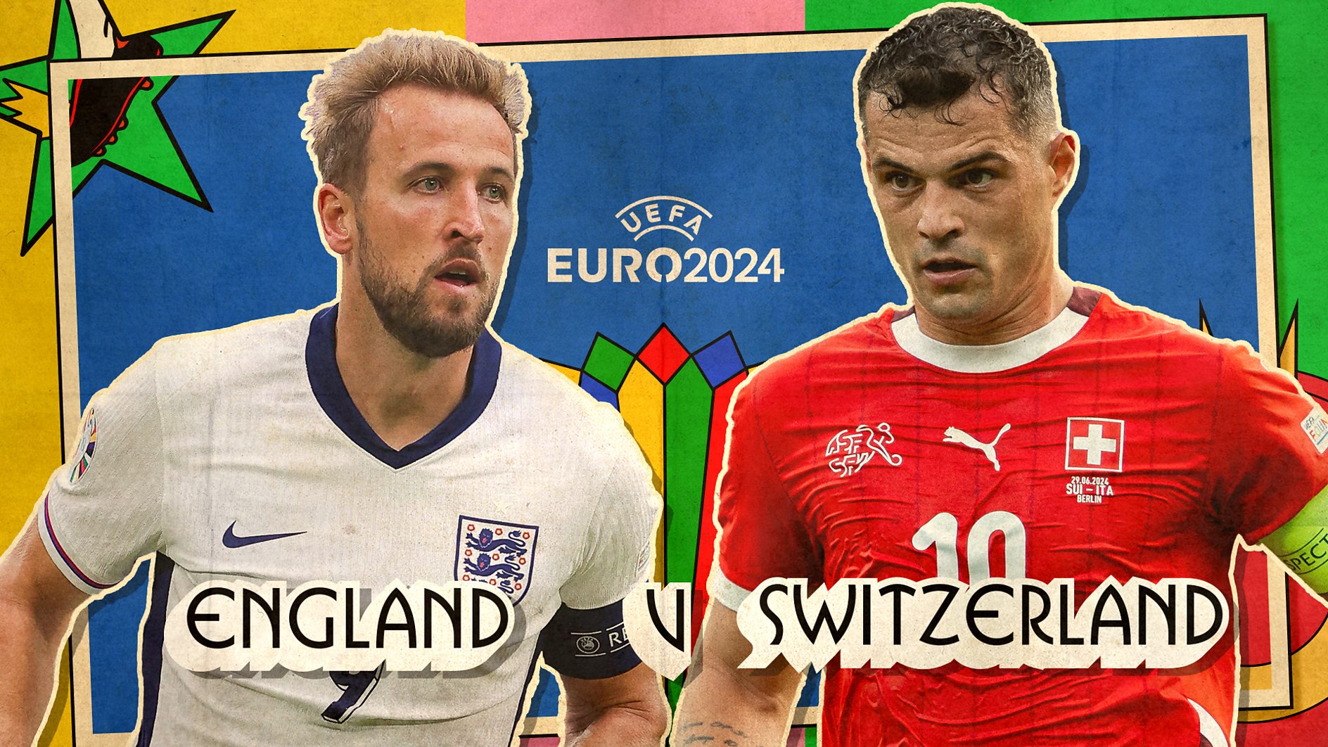 UEFA Euro 2024 England v Switzerland - How to watch and follow live on Saturday July 6