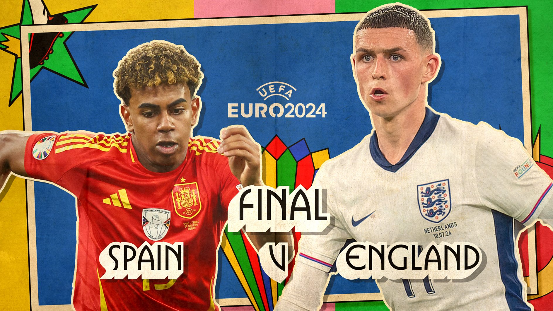 UEFA Euro 2024 Spain v England - How to watch the final and follow live on TV, BBC iPlayer, Radio