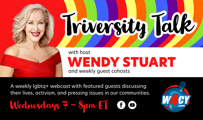 Wendy Stuart and Guest Co-Host Evan Laurence Present TriVersity Talk! Wed  7PM w/ Guest J.R. Price