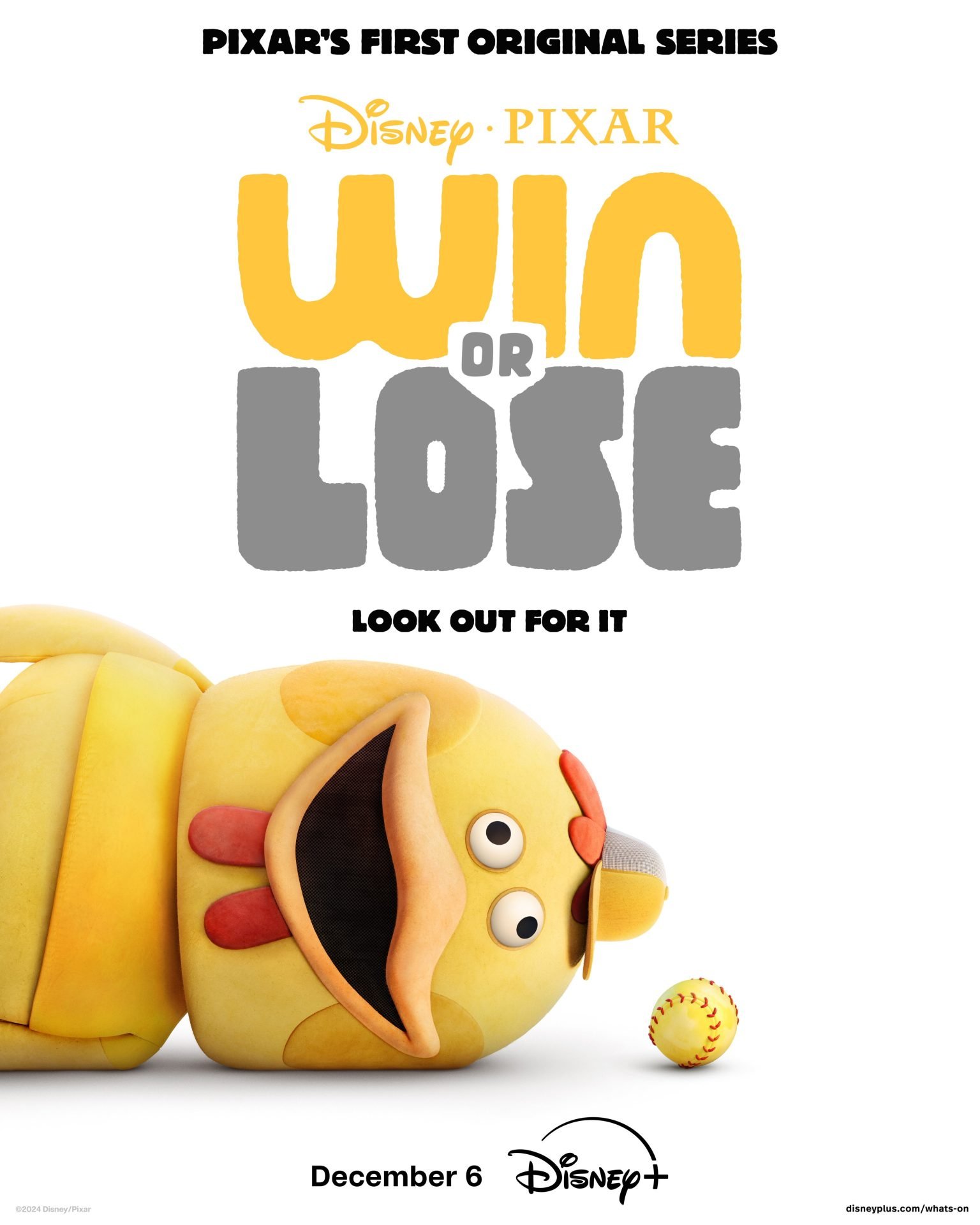 DISNEY AND PIXAR’S WIN OR LOSE - SEE TRAILER AND POSTER