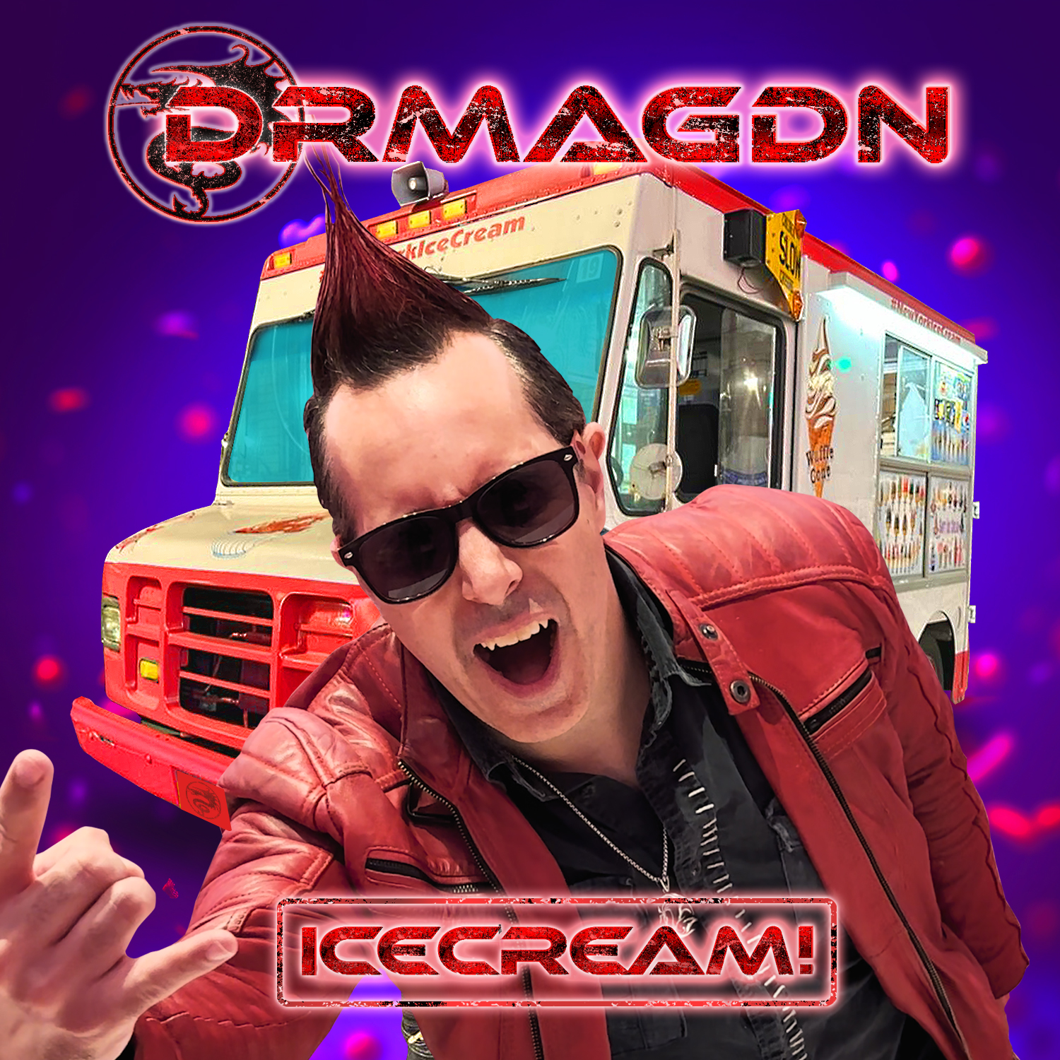 DRMAGDN Cyborg Drummer / DJ’s New Track ICECREAM! Now Available Worldwide