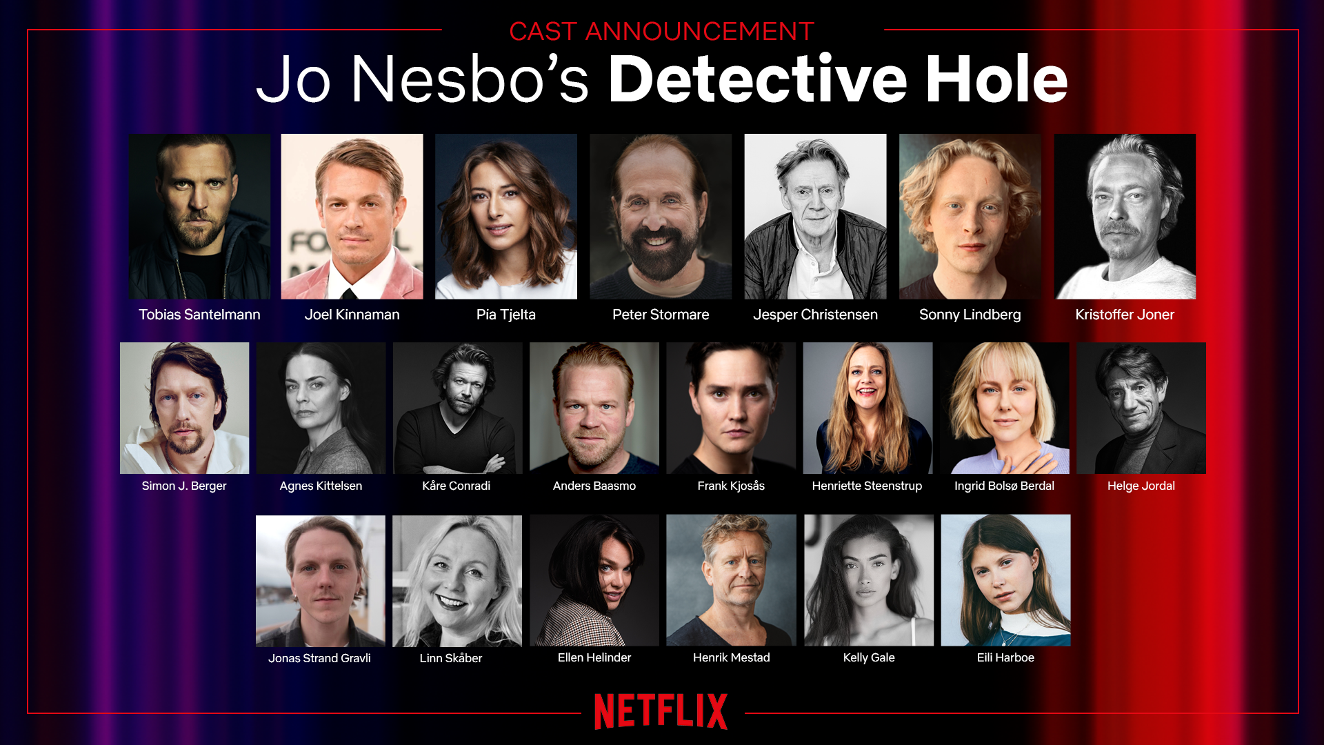 Full Cast Revealed for Jo Nesbo's "Harry Hole"