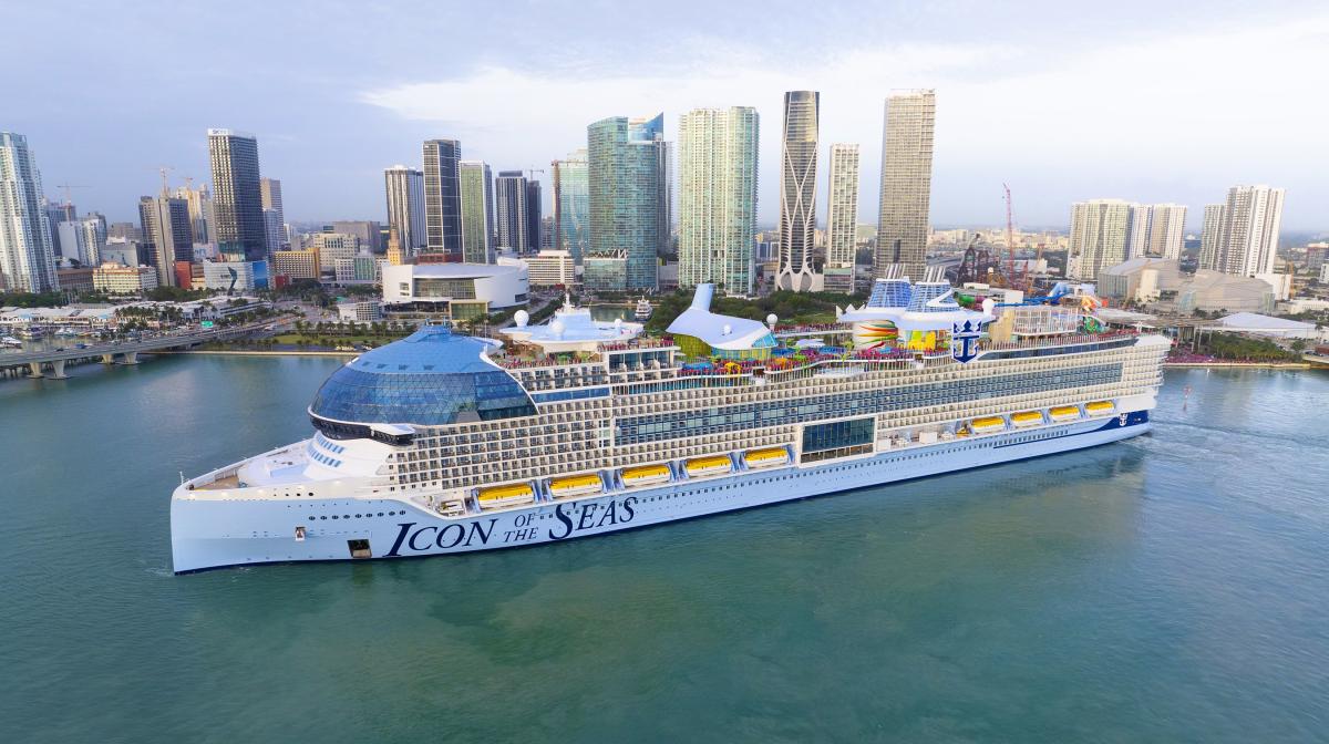 Maiden voyage of Icon of the Seas, the World’s Biggest Cruise Ship to feature on Channel 4