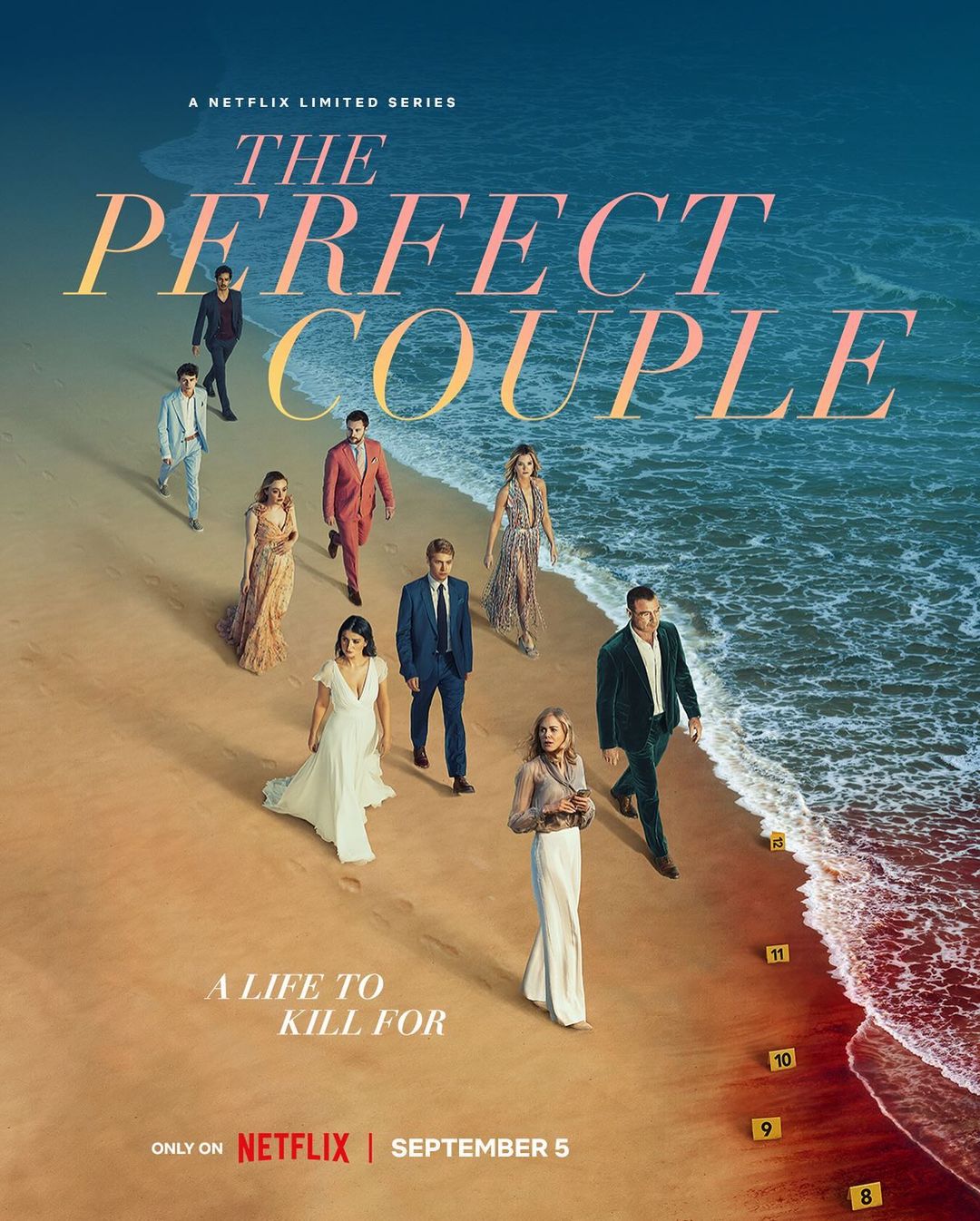 Netflix series The Perfect Couple arrives on Sept. 5 with Nicole Kidman, Dakota Fanning, and more