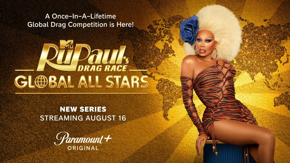 Paramount+ Reveals Official Trailer and Guest Judges for "RuPaul's Drag Race Global All Stars"