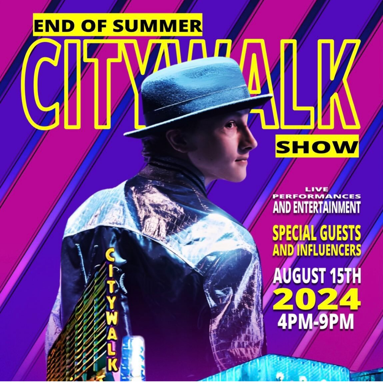 Teen Sensation Rocco Lupo To Perform  At Universal Studios CityWalk End Of Summer Show 8/15/24