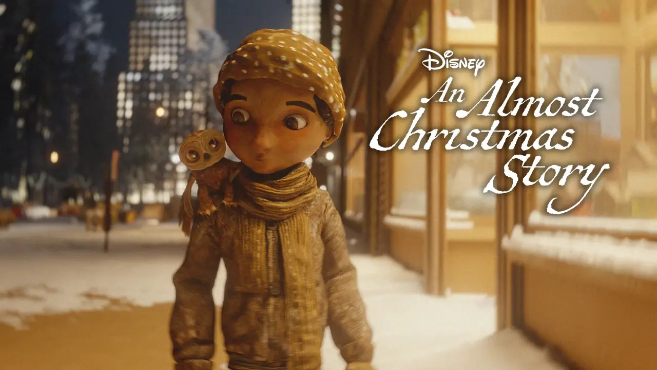 "An Almost Christmas Story," new animated holiday short coming to Disney+ this Fall