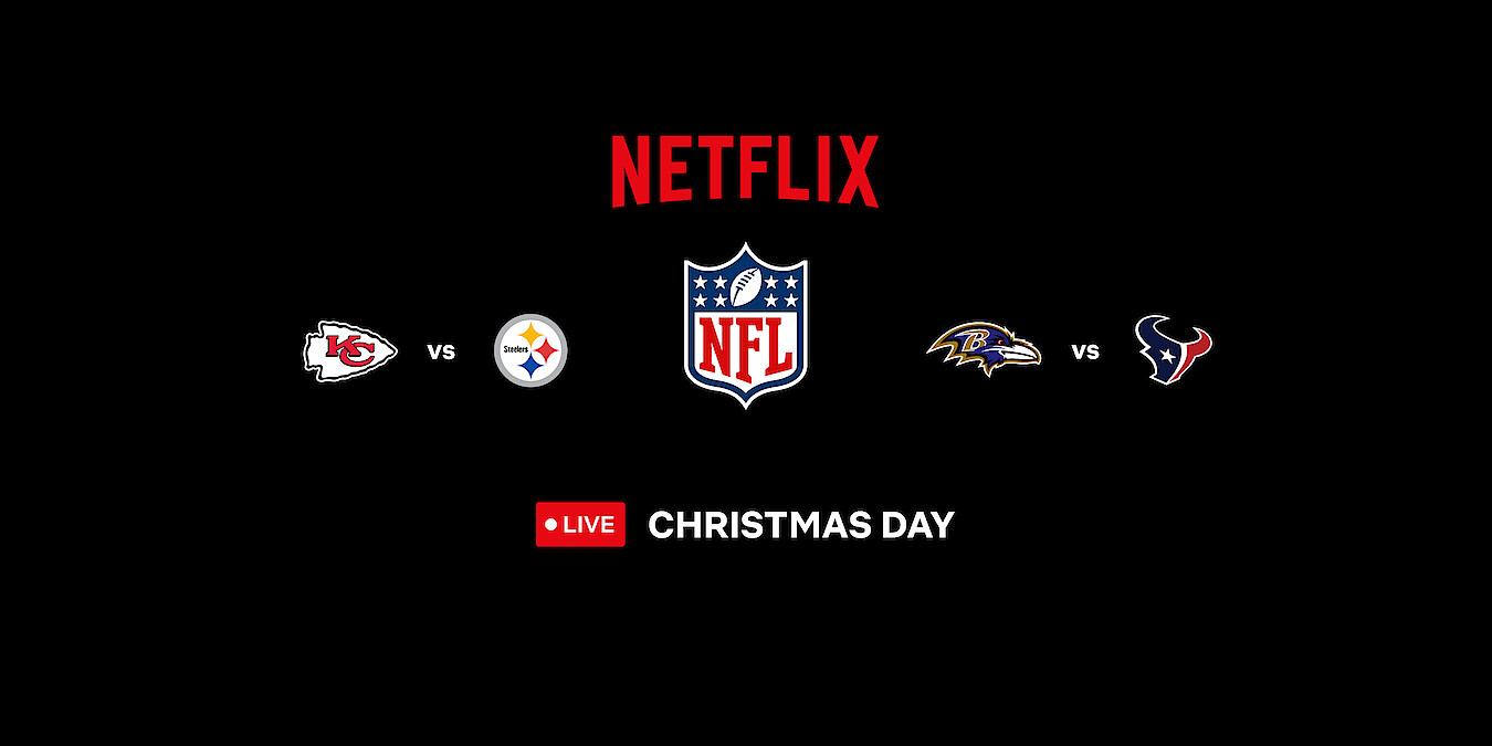 Netflix Will Be the Home to Live NFL Games This Christmas Day