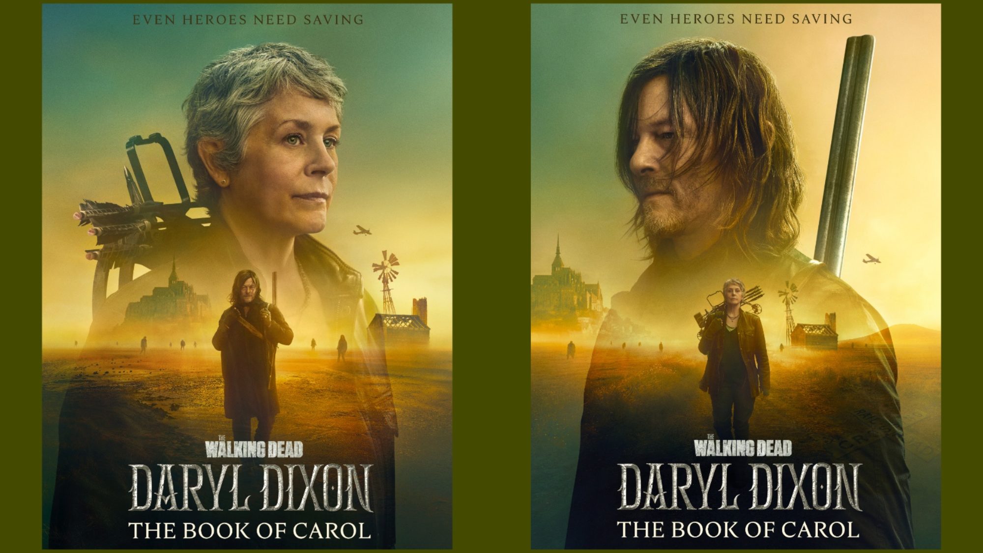 New Teaser & Official Key Art for Season Two of "The Walking Dead: Daryl Dixon - The Book of Carol"