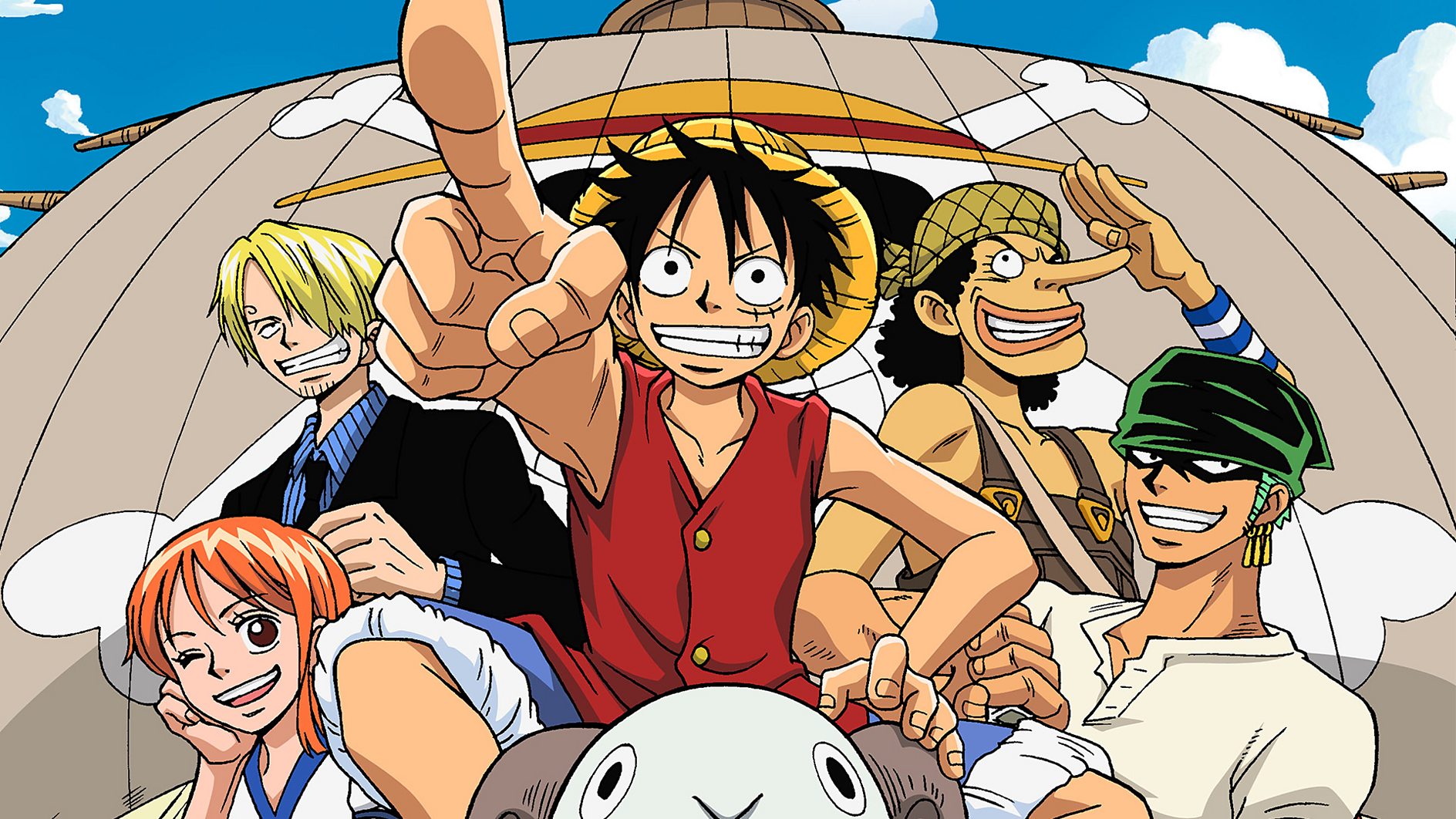 The BBC acquires over 1000 episodes of legendary Japanese anime series, One Piece - From Sept. 1