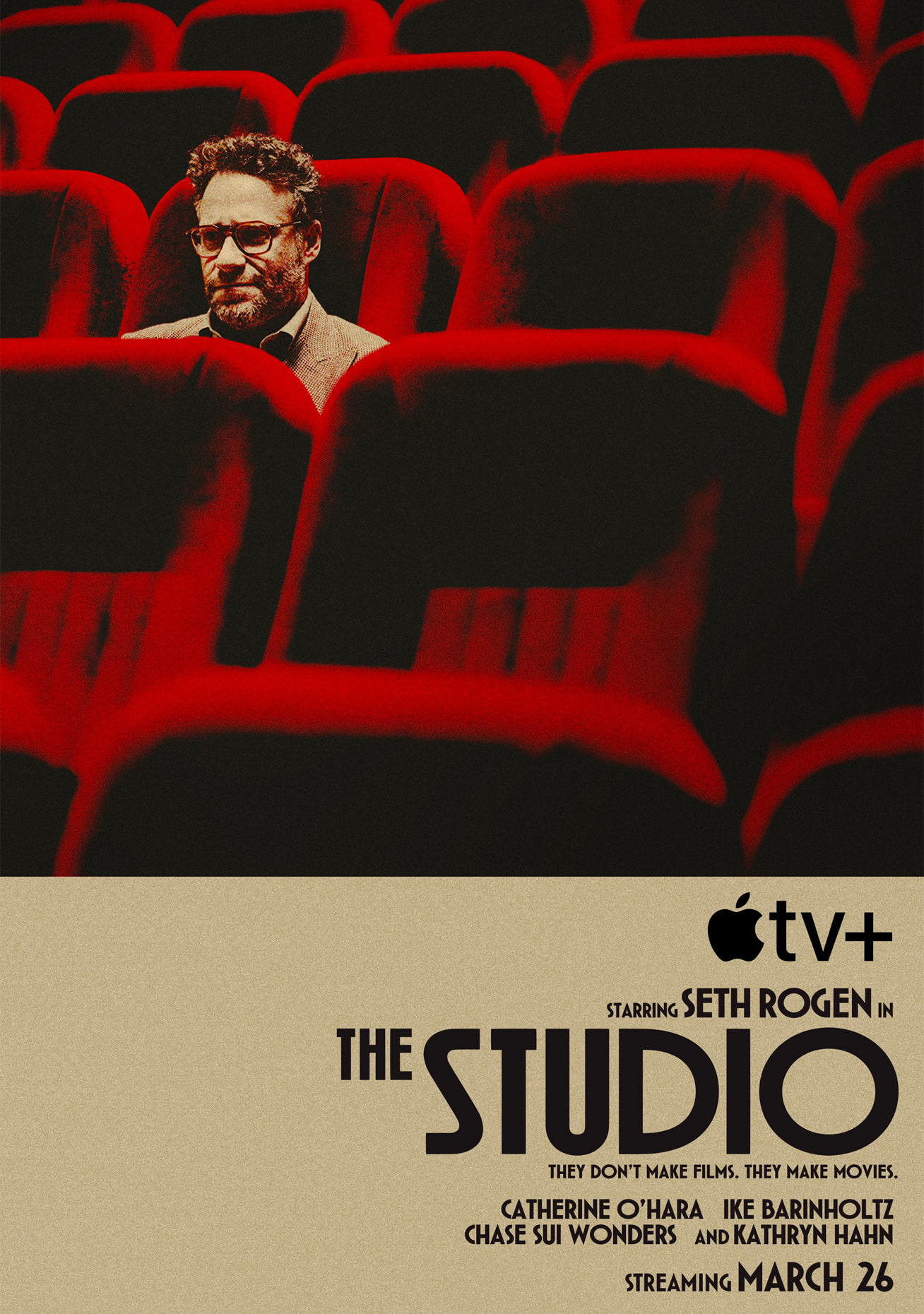 Apple TV+ announces March 26 global premiere date for “The Studio” from Seth Rogen & Evan Goldberg