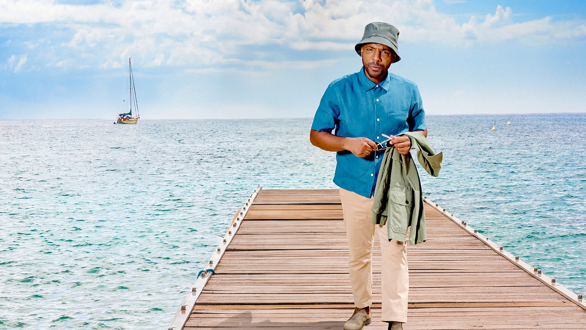 BBC releases first-look at Don Gilet as Death in Paradise’s new lead DI Mervin Wilson