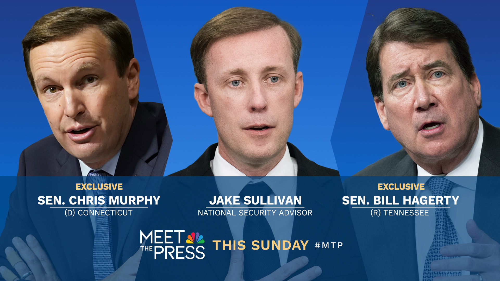 Exclusive Interviews With Sens. Bill Hagerty & Chris Murphy This Sunday on “Meet the Press With Kristen Welker”