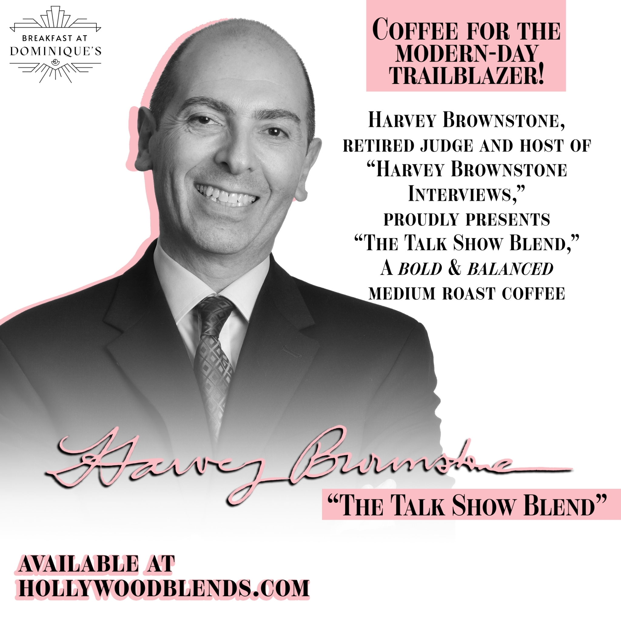 Give The Gift Of Coffee W/Harvey Brownstone’s “The Talk Show Blend” From Breakfast At Dominique’s