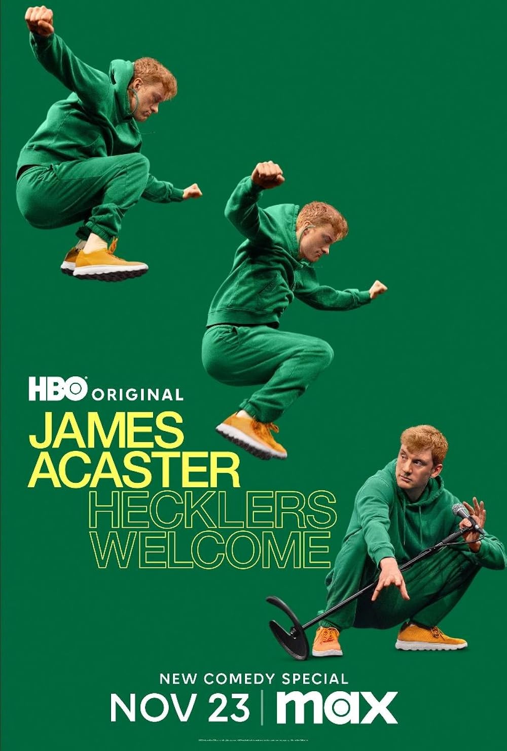 HBO Original Comedy Special "James Acaster: Hecklers Welcome" Debuts November 23