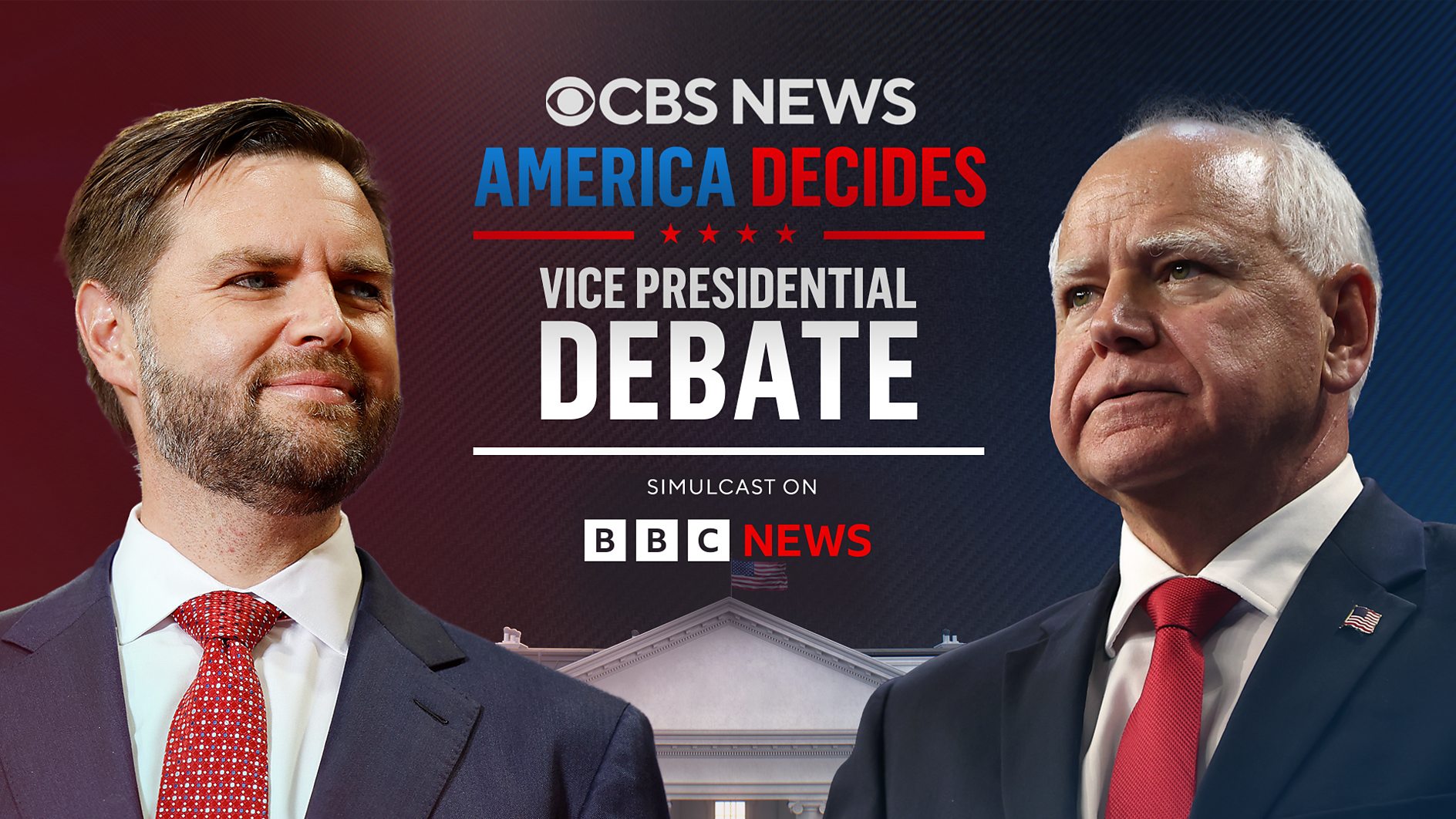 How to watch the CBS News Vice Presidential Debate Simulcast live on the BBC