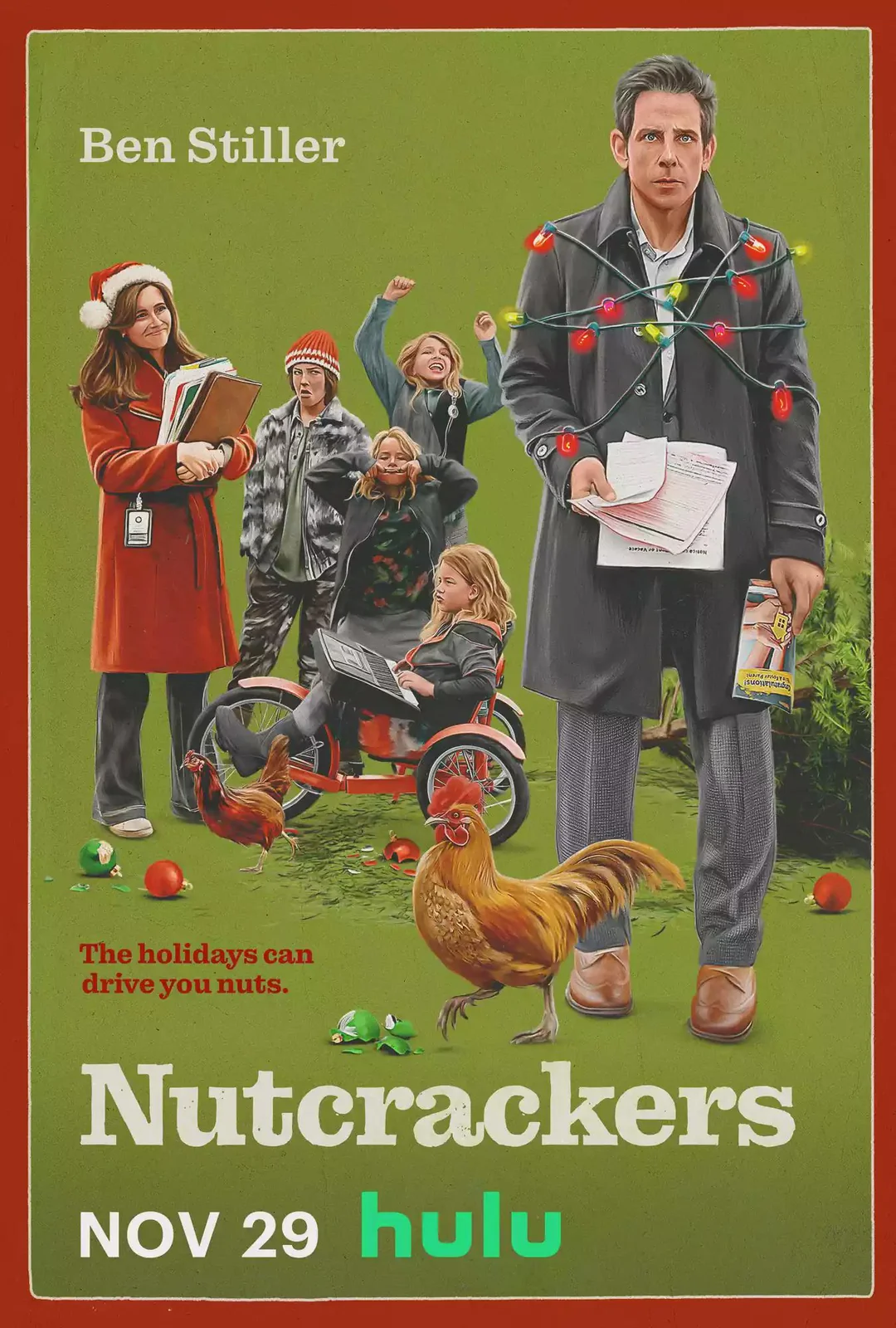 Hulu unveil official trailer for "Nutcrackers" starring Ben Stiller - stream from November 29 🎄