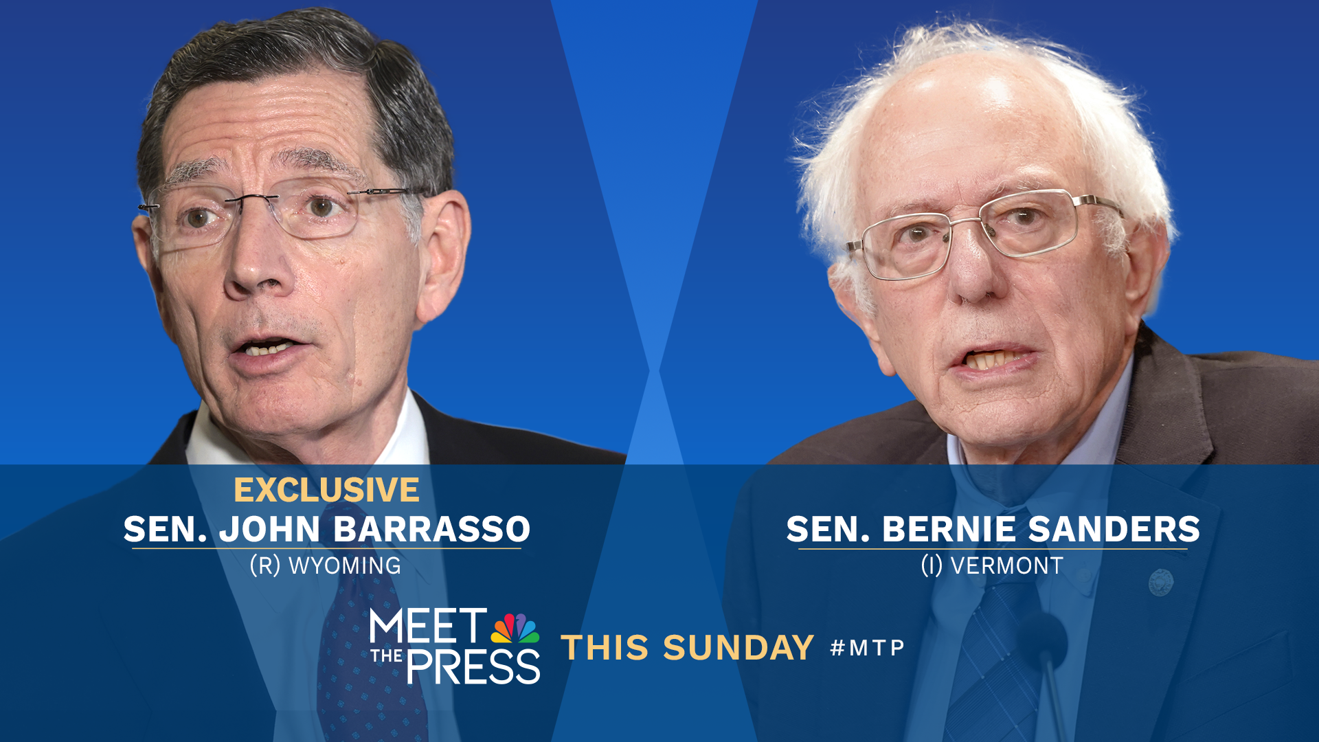 Interviews with Sens. John Barrasso & Bernie Sanders This Sunday on “Meet the Press with Kristen Welker”