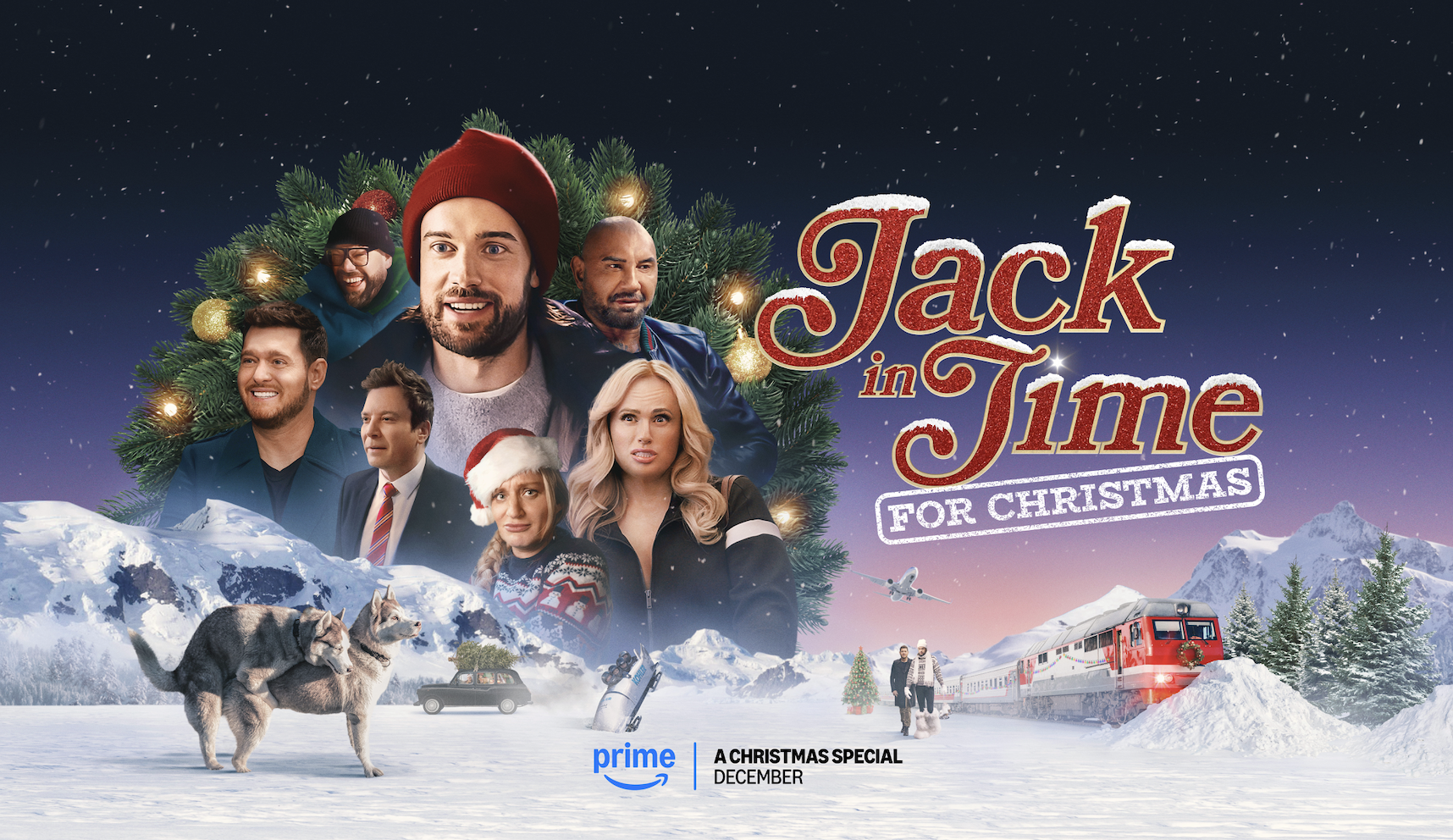 Key Art and Trailer for New UK Comedy Special Jack in Time for Christmas - stream from December 3