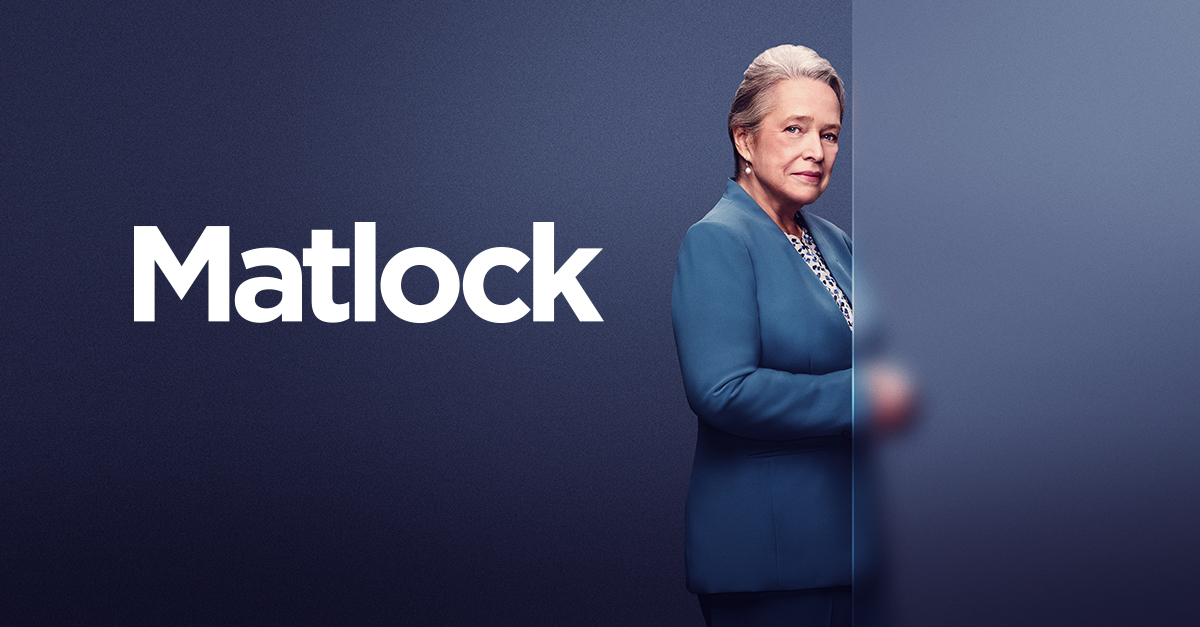 "Matlock," Starring Kathy Bates, Receives Second Season Order on the CBS Television Network