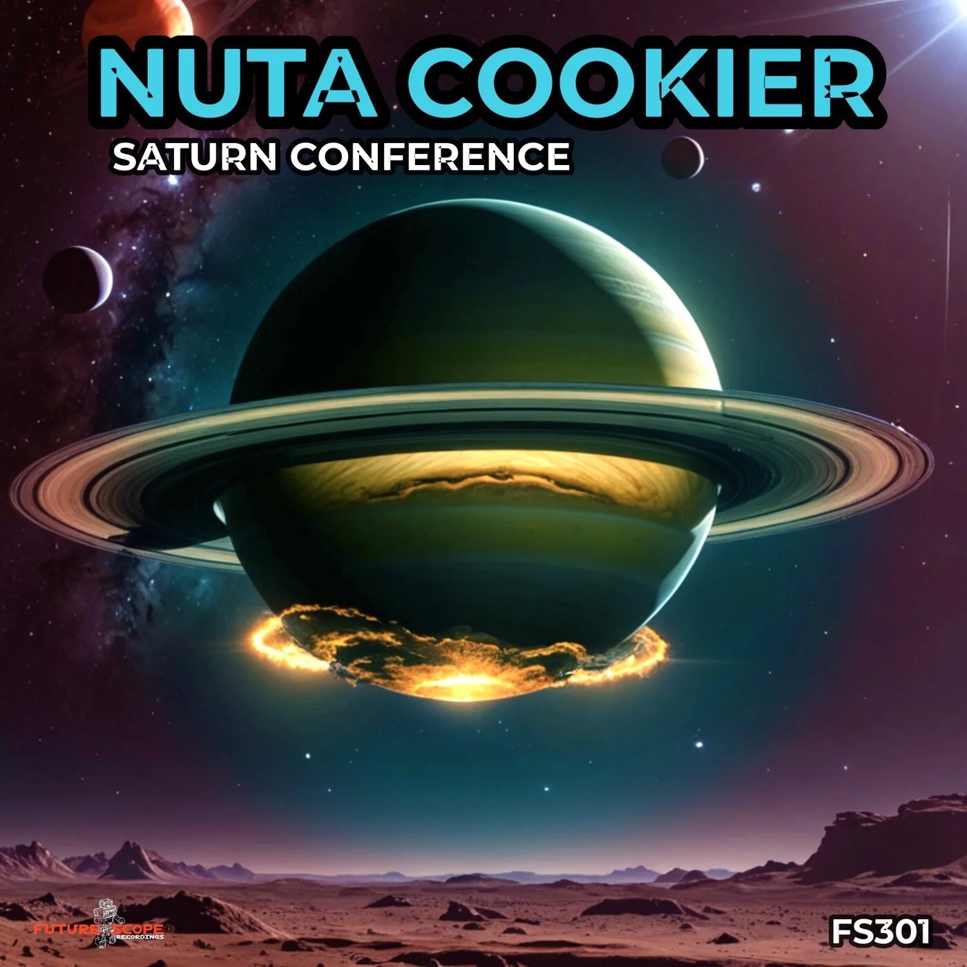 Nuta Cookier's "Saturn Conference" EP Set to Launch on Future Scope: A Cosmic Techno Journey