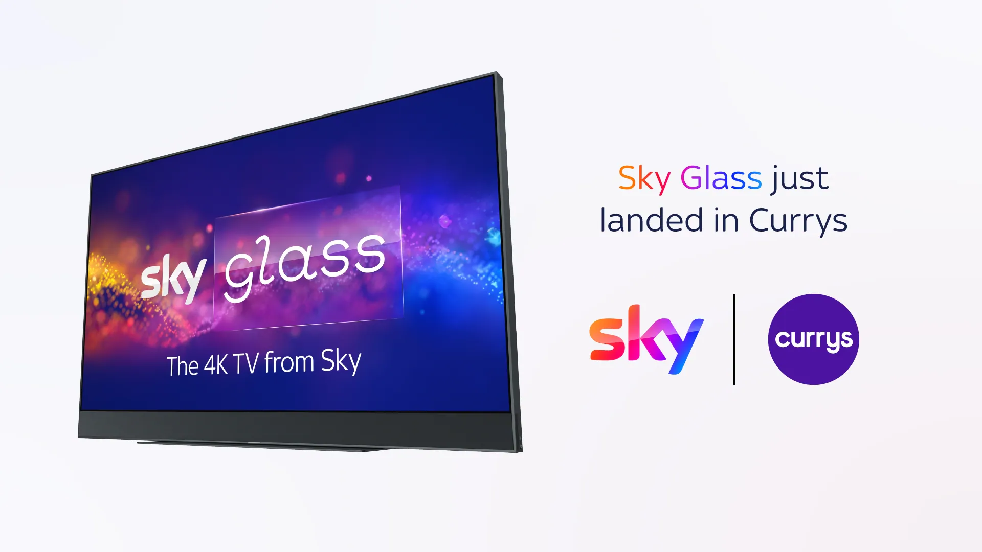 Sky Glass now available to buy at Currys with exclusive offer