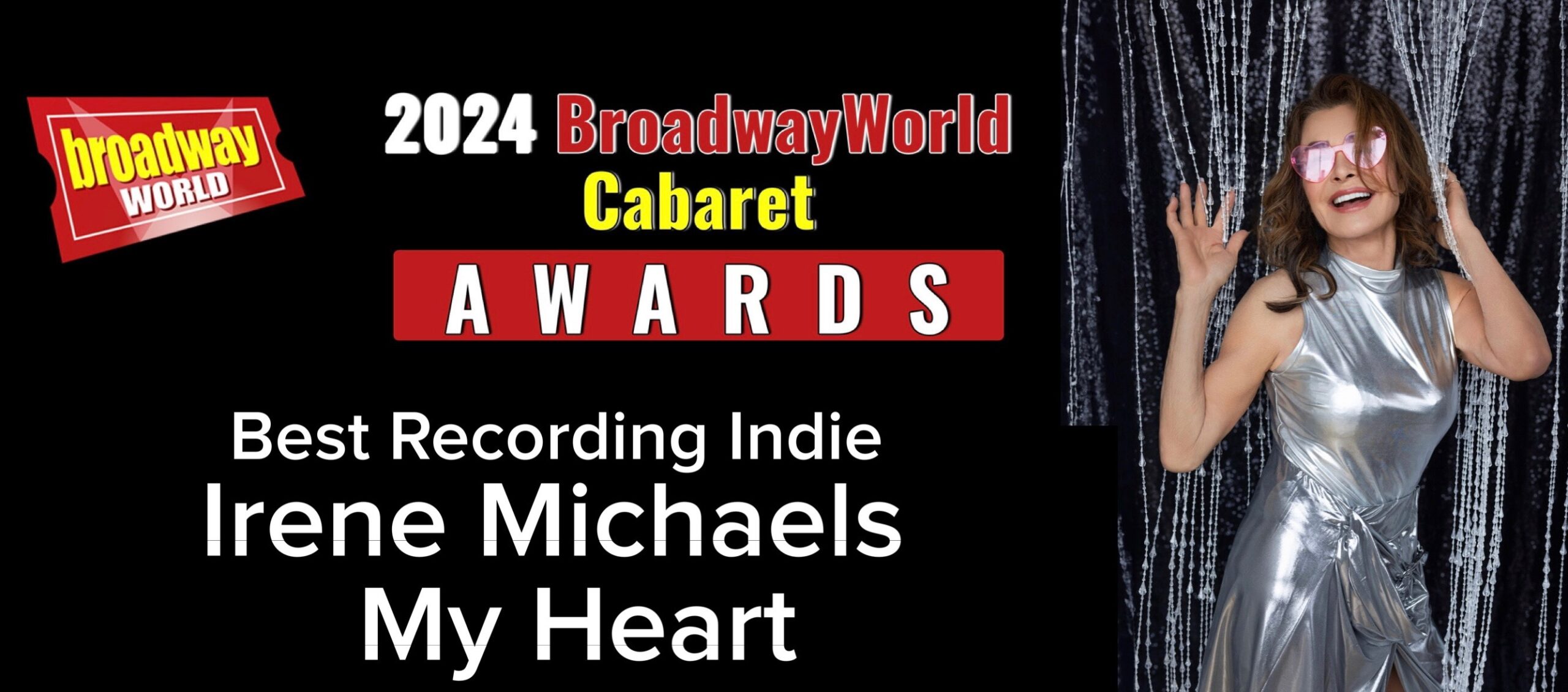 Irene Michaels Nominated For Best Recording Indie In the 2024 Broadway World Cabaret Awards